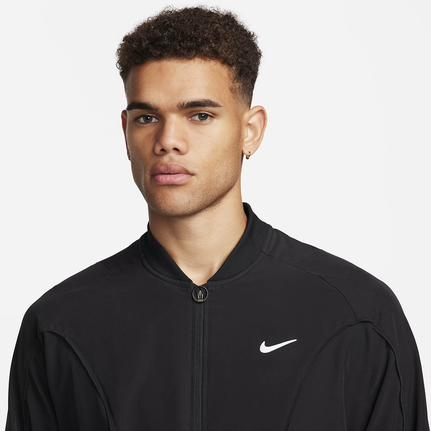 Nike Court Advantage Chaqueta - Black/White