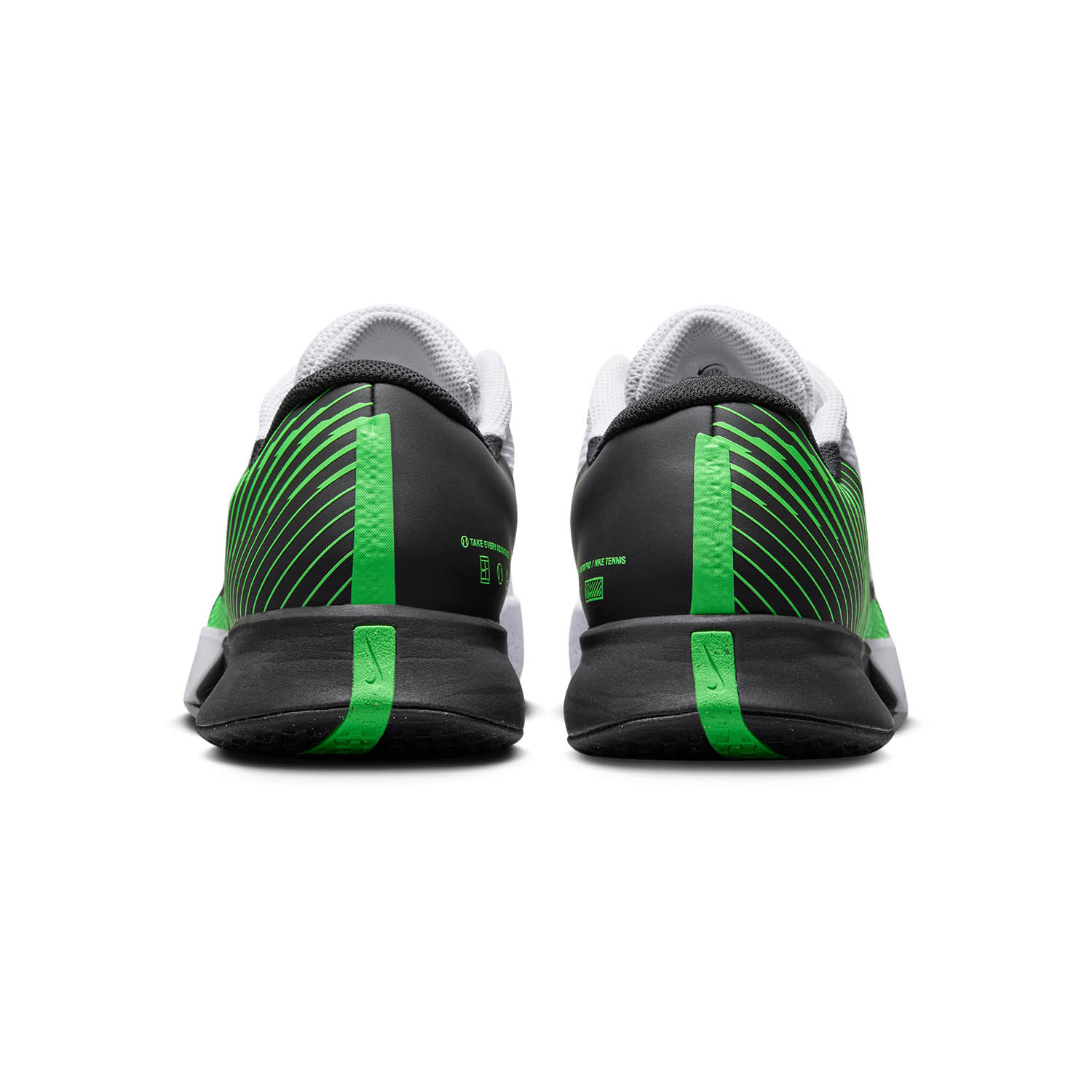 Nike Court Air Zoom Vapor Pro 2 HC - White/Poison Green/Black
