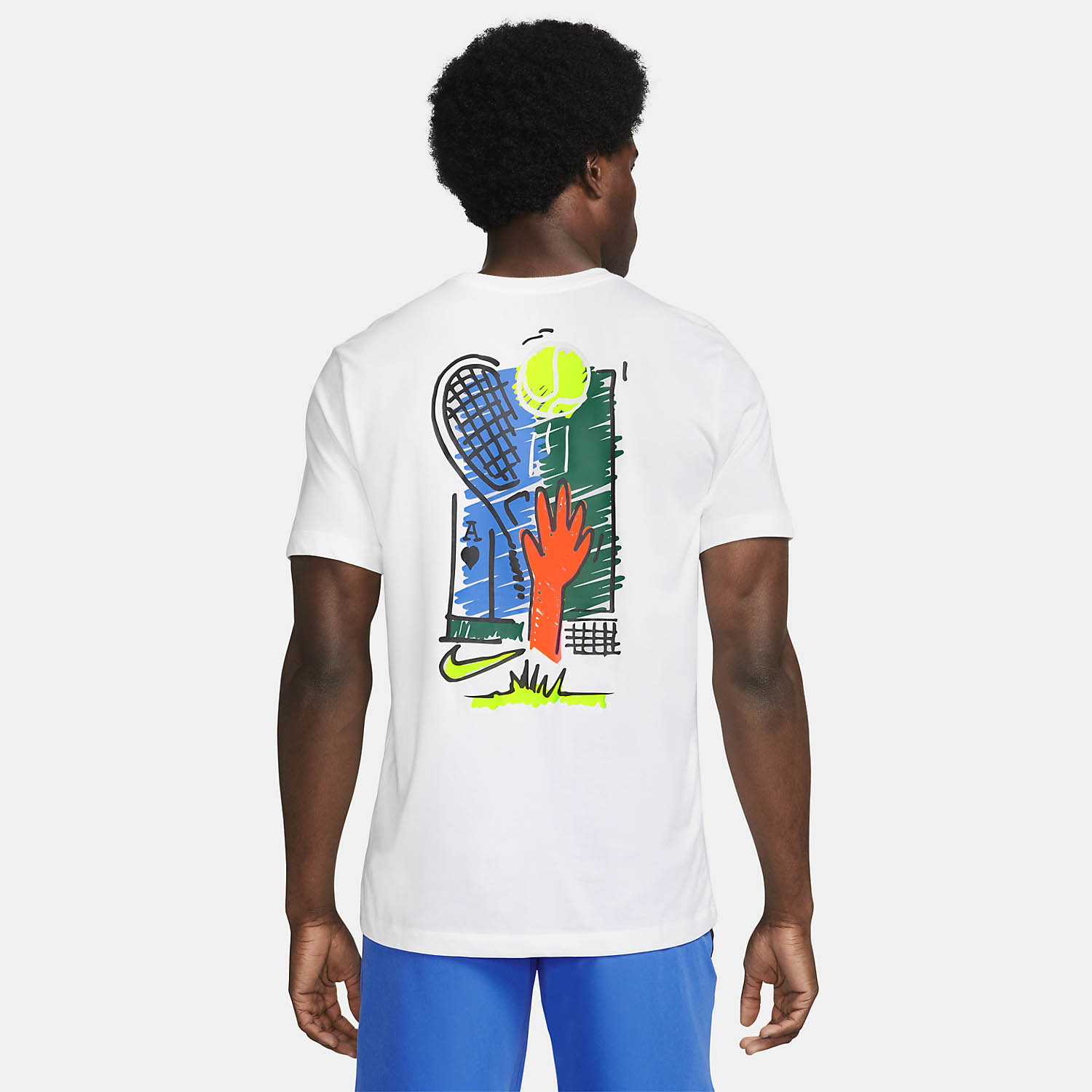 NIKE テニスウェア Dri fit Lサイズ ホワイト
