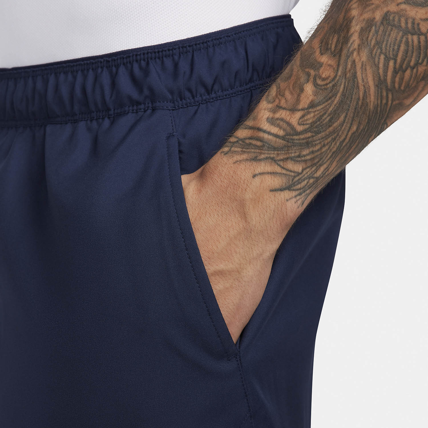 Nike Court Dri-FIT Victory 7in Shorts - Obsidian/White