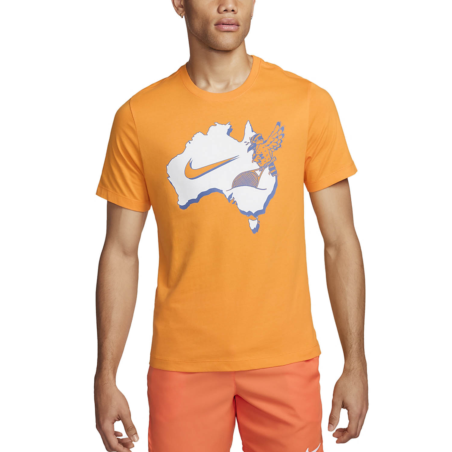 Nike Court Logo Men's Tennis T-Shirt - Sundial