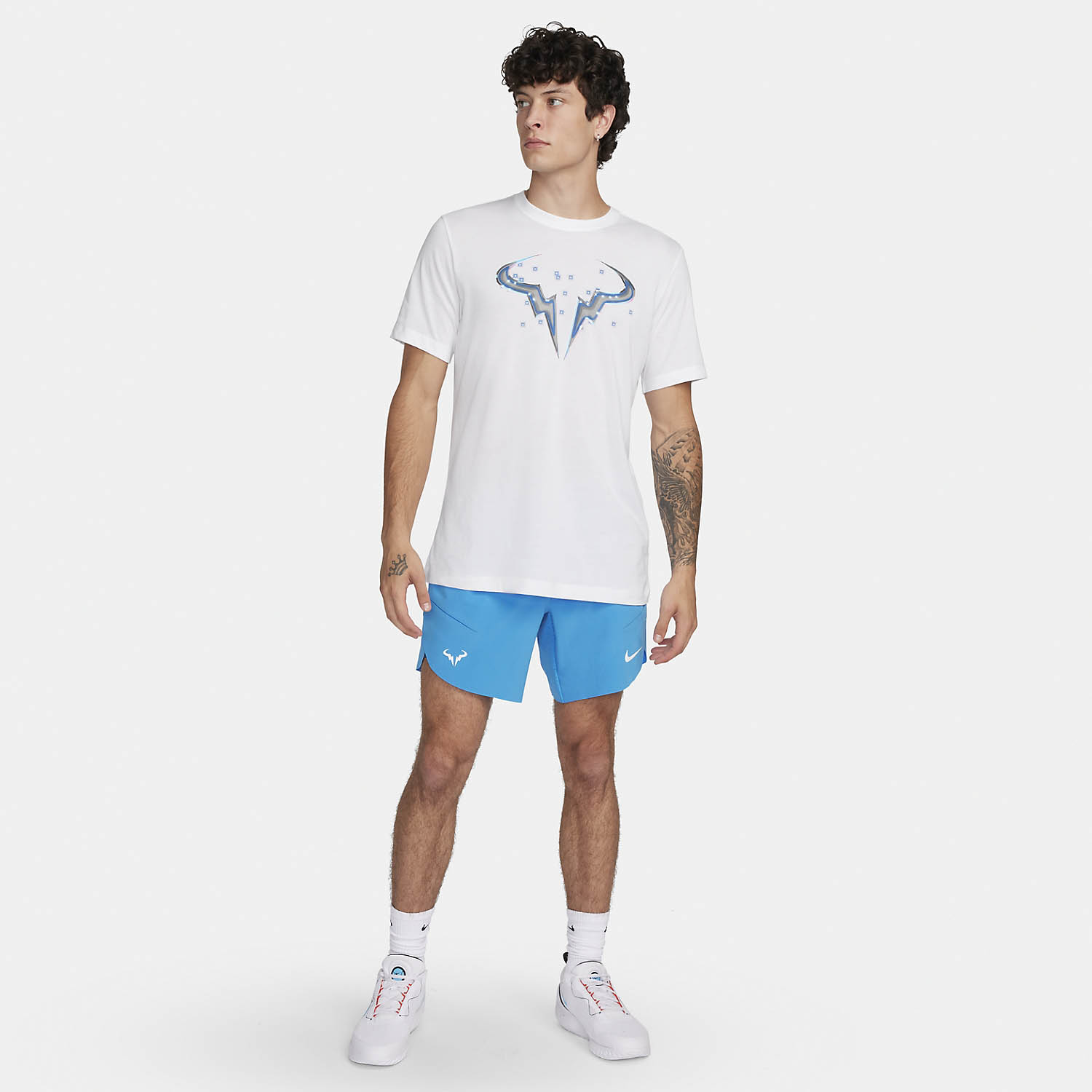 Nike Court Rafael Nadal T-Shirt - White