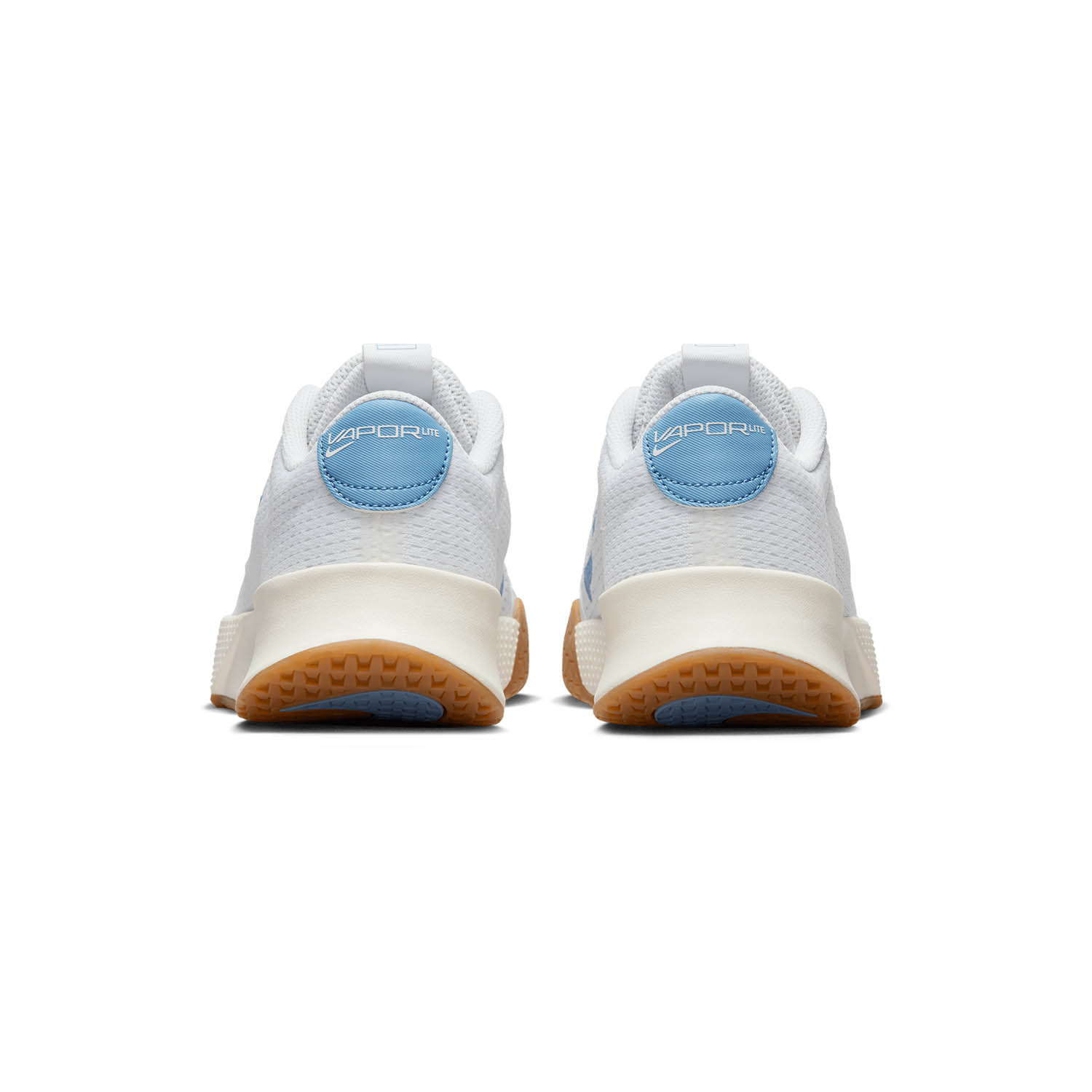 Nike Court Vapor Lite 2 HC - White/Light Blue/Sail/Gum Light Brown