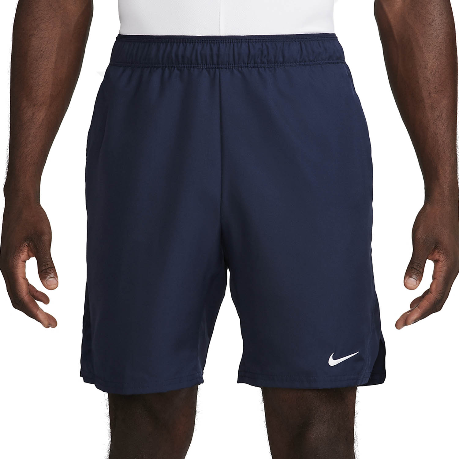 Nike Court Victory 9in Shorts - Obsidian/White