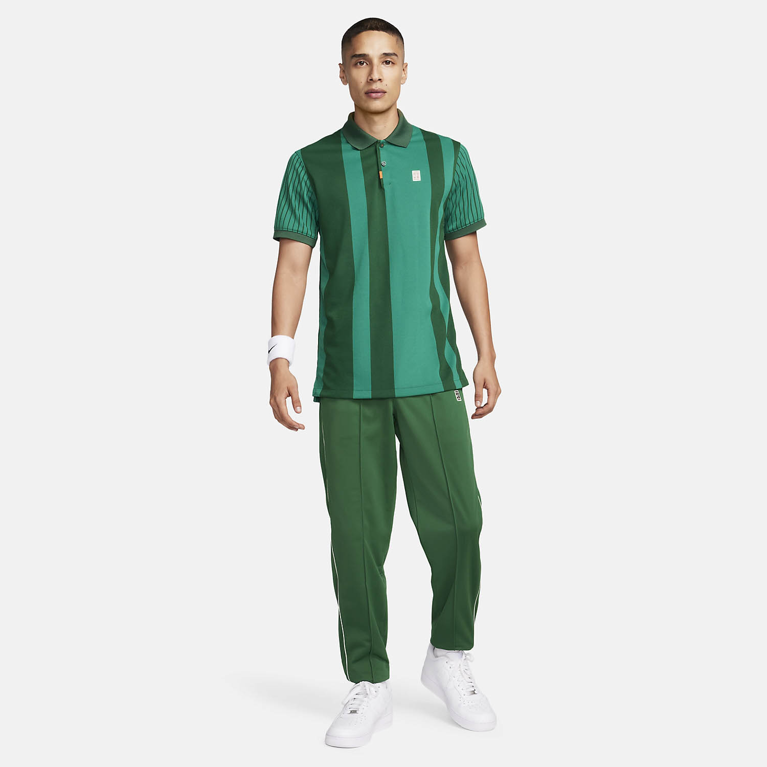 Nike Dri-FIT Heritage Printed Polo - Malachite