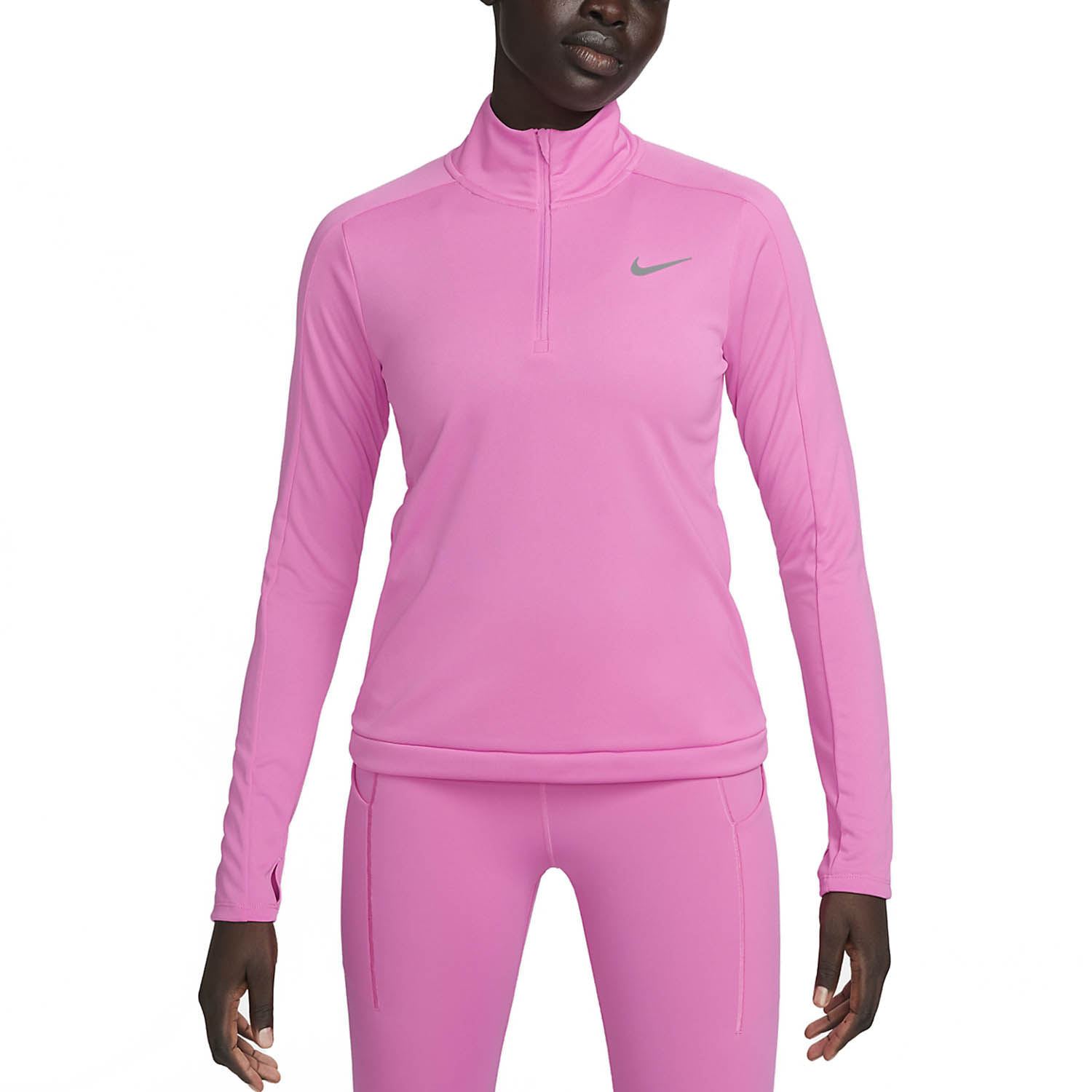 Nike Dri-FIT Pacer Women's Tennis Shirt Playful Pink