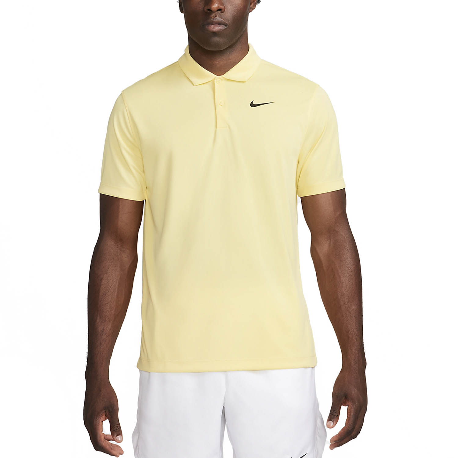yellow dri fit polo shirt