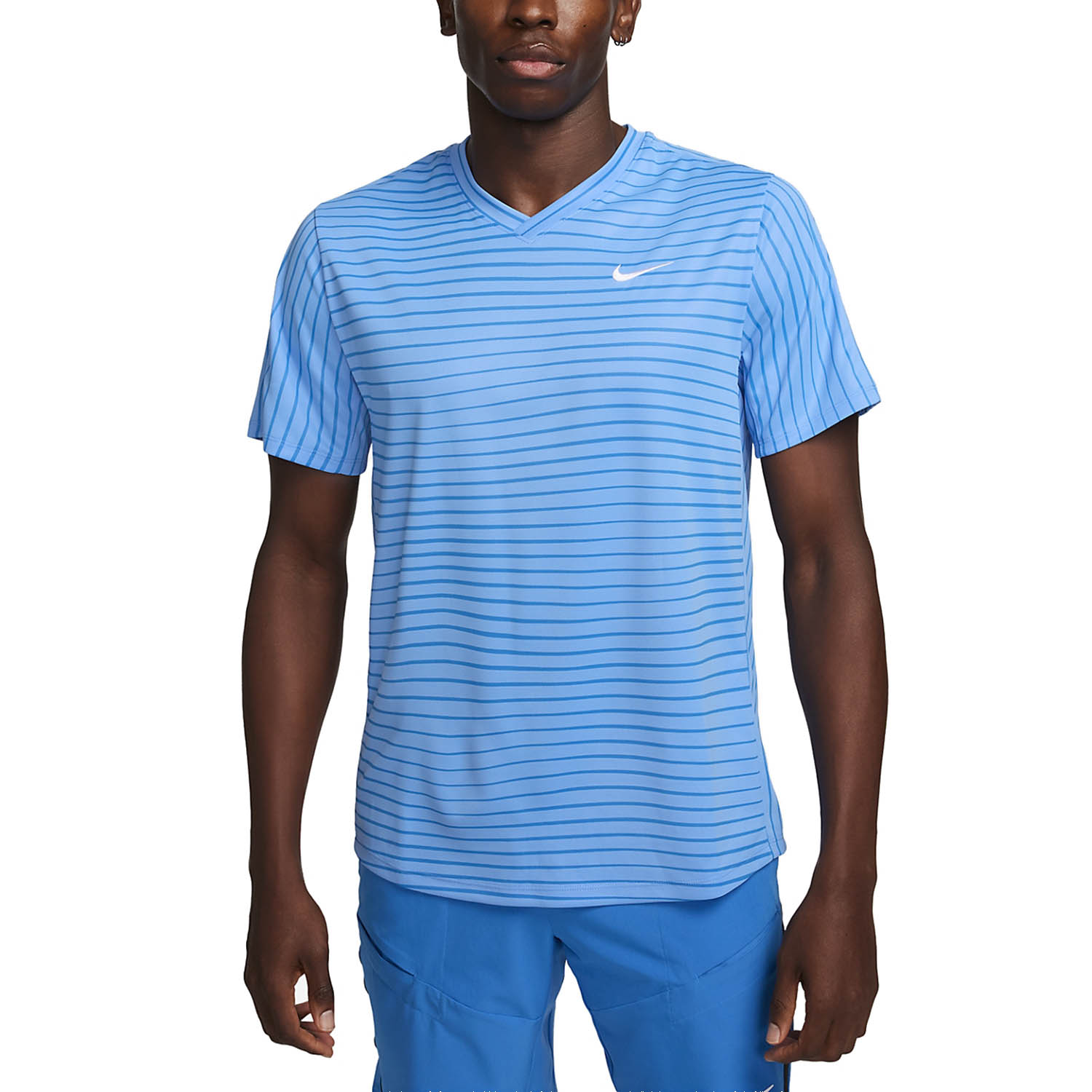 Nike Dri-FIT Victory Novelty Camiseta - University Blue/White