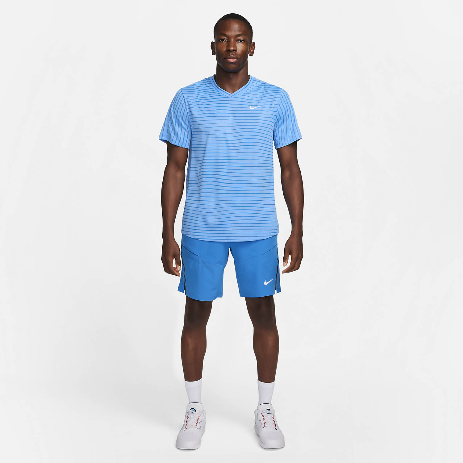 Nike dri fit shirt blue 2025