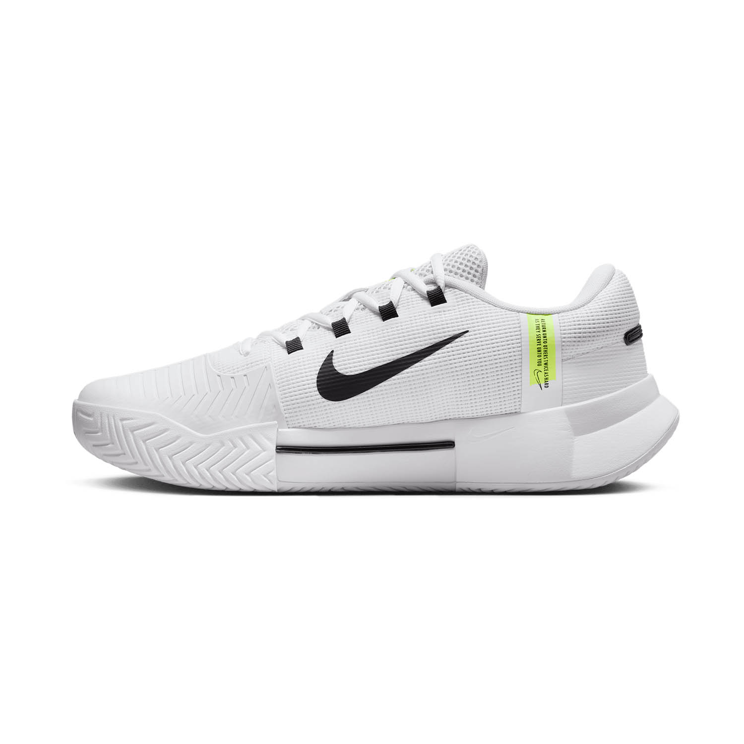 Nike Zoom GP Challenge 1 HC Men's Tennis Shoes - White/Black