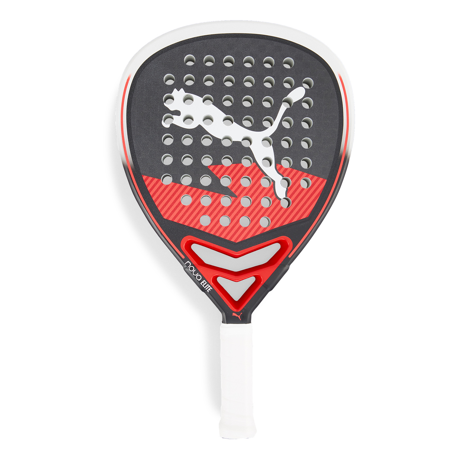 Puma Nova Elite PWR Padel - Black/Active Red/White