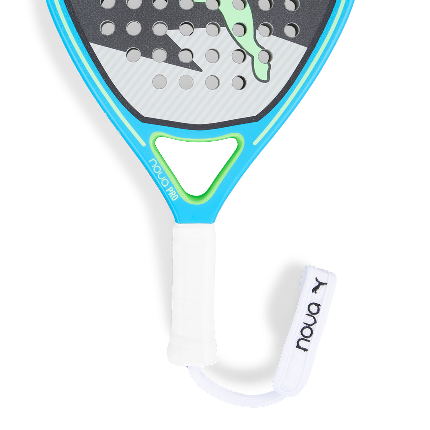 Puma Nova Pro HYB Padel - Black/Gray/Luminous Blue