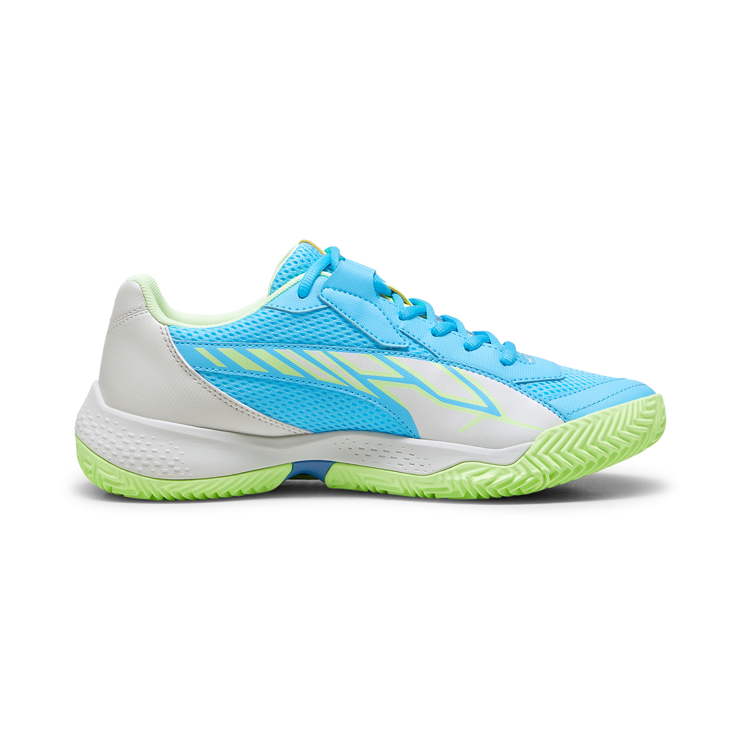 Puma NOVA Court - Luminous Blue/White/Glacial Gray