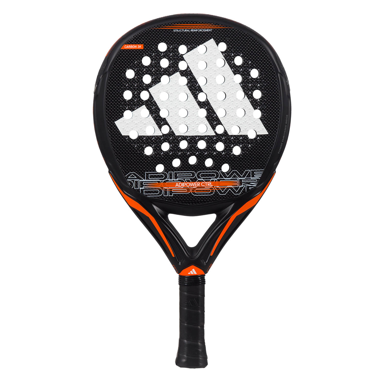 adidas Adipower CTRL 3.3 Padel Racket - Black/Orange
