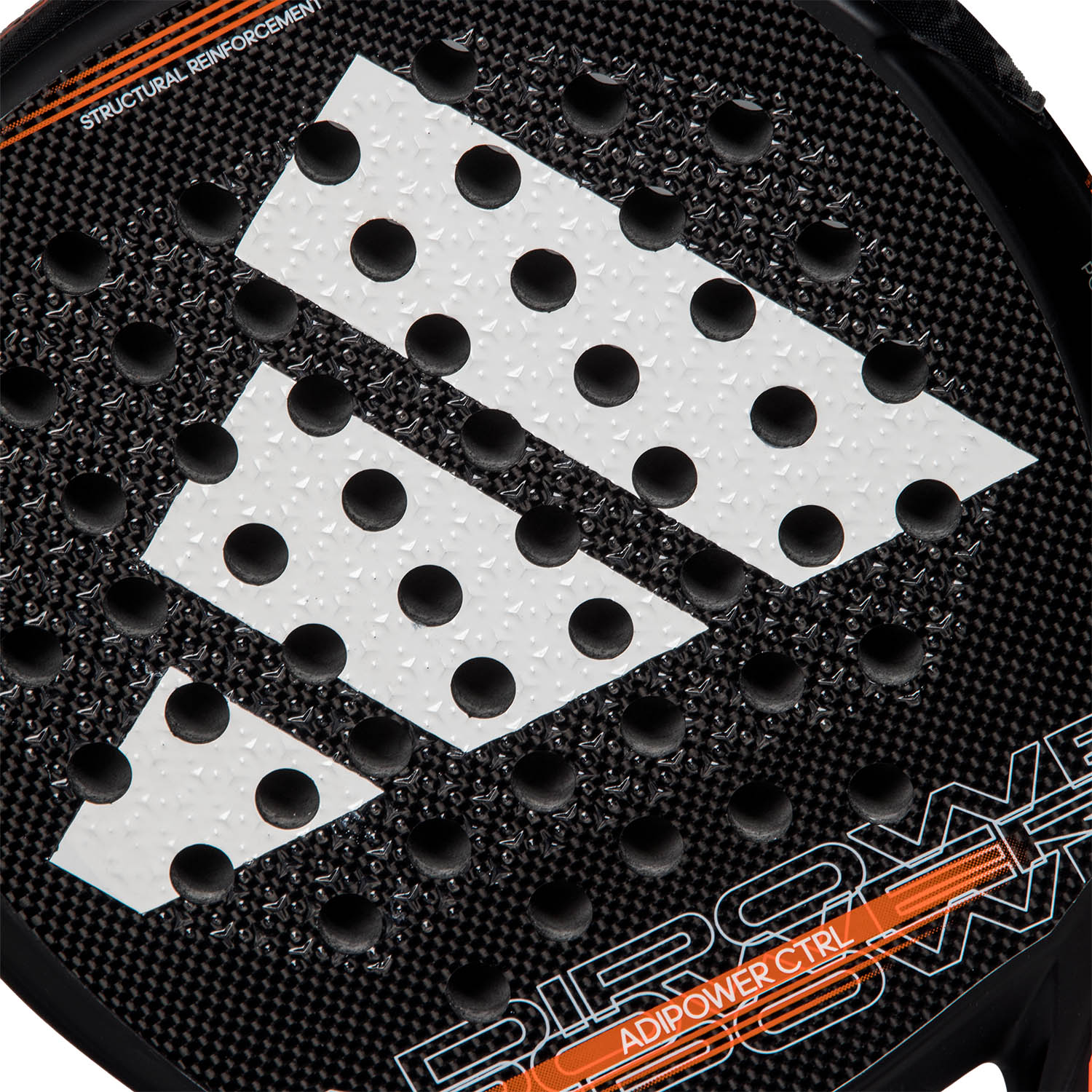 adidas Adipower CTRL 3.3 Padel Racket - Black/Orange