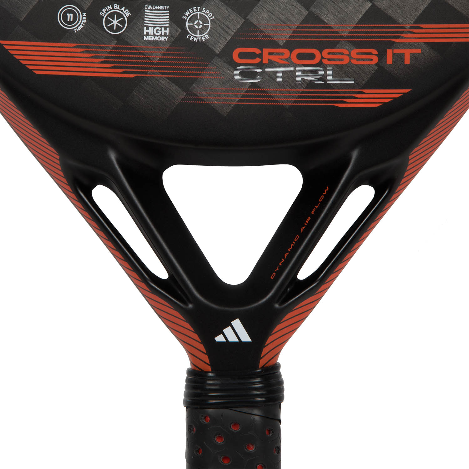 adidas Cross IT CTRL Padel - Black/Solar Red