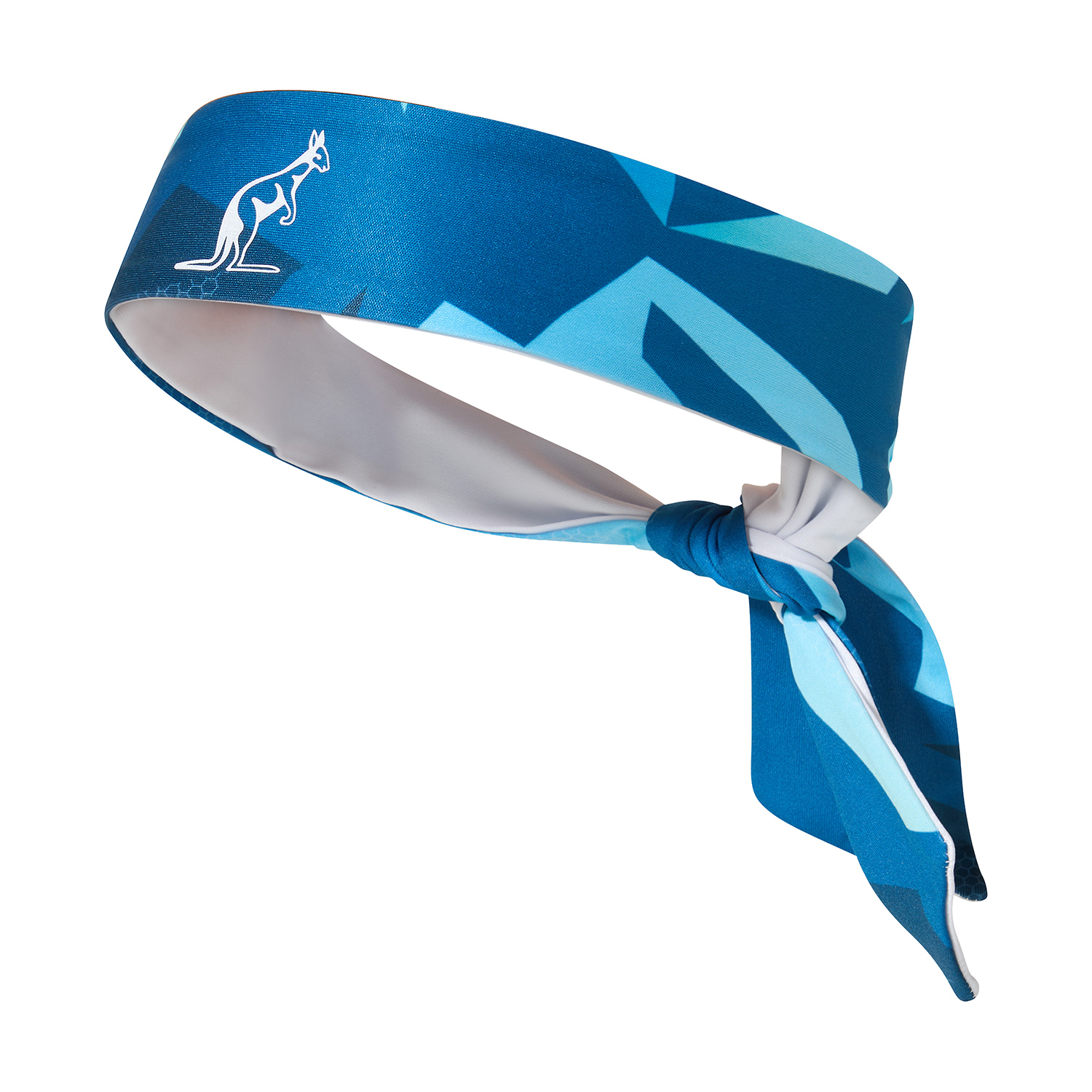 Australian Ace Abstract Headband - Bianco