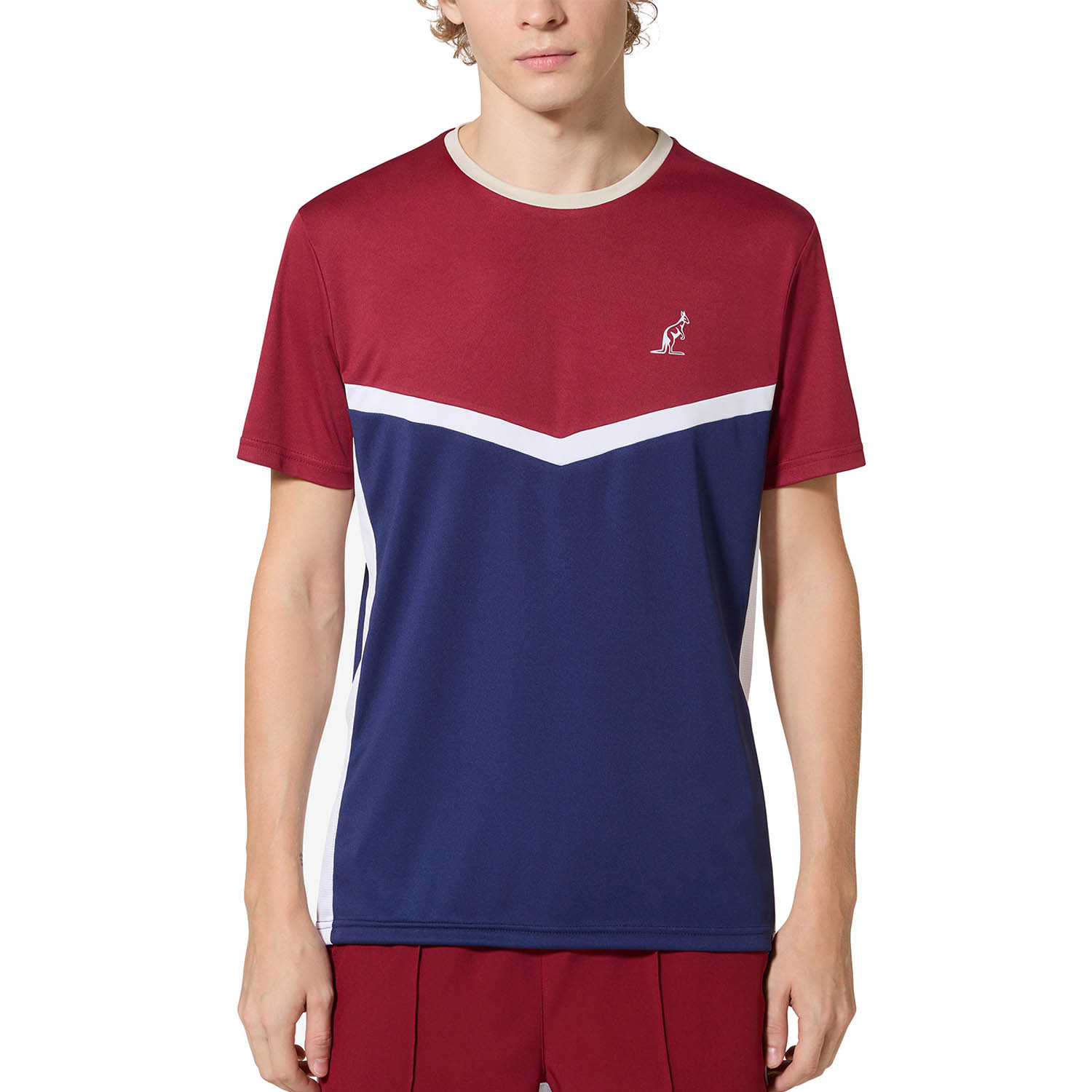 Australian Legend Ace T-Shirt - Bordeaux