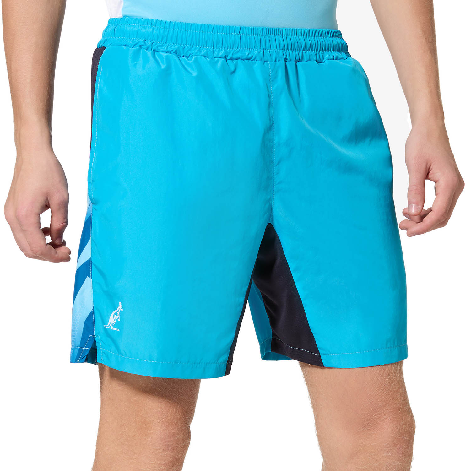 Australian Smash Abstract 8in Shorts - Turchese Glossy