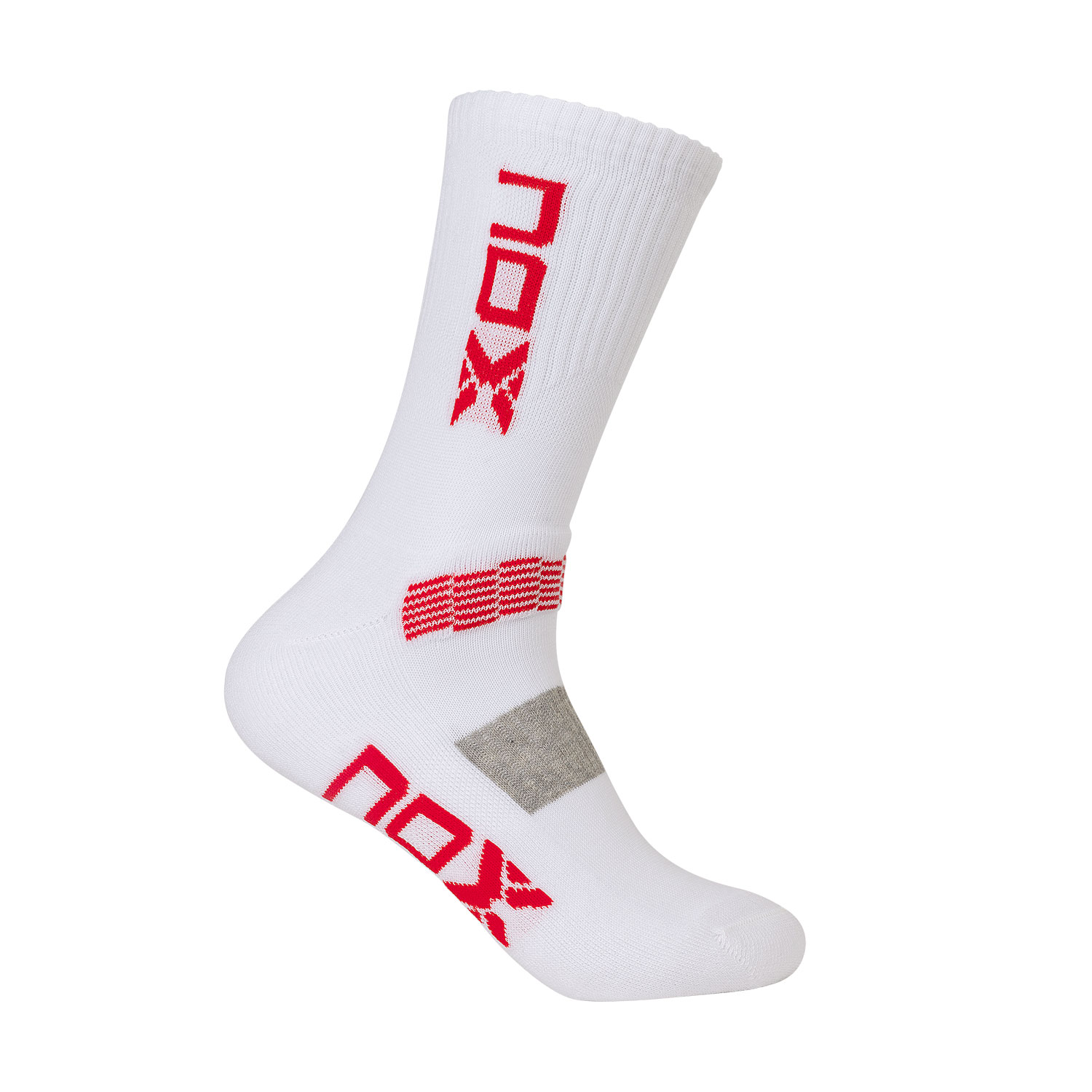 NOX Technical Calze - Blanco/Rojo