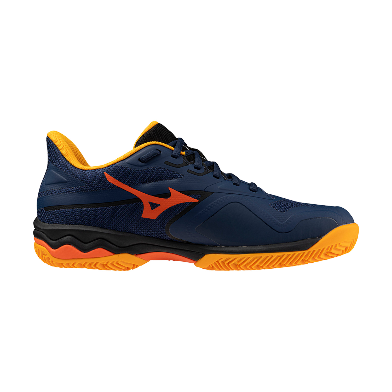 Mizuno Wave Exceed Light 2 Padel - Dress Blues/White/Carrot Curl