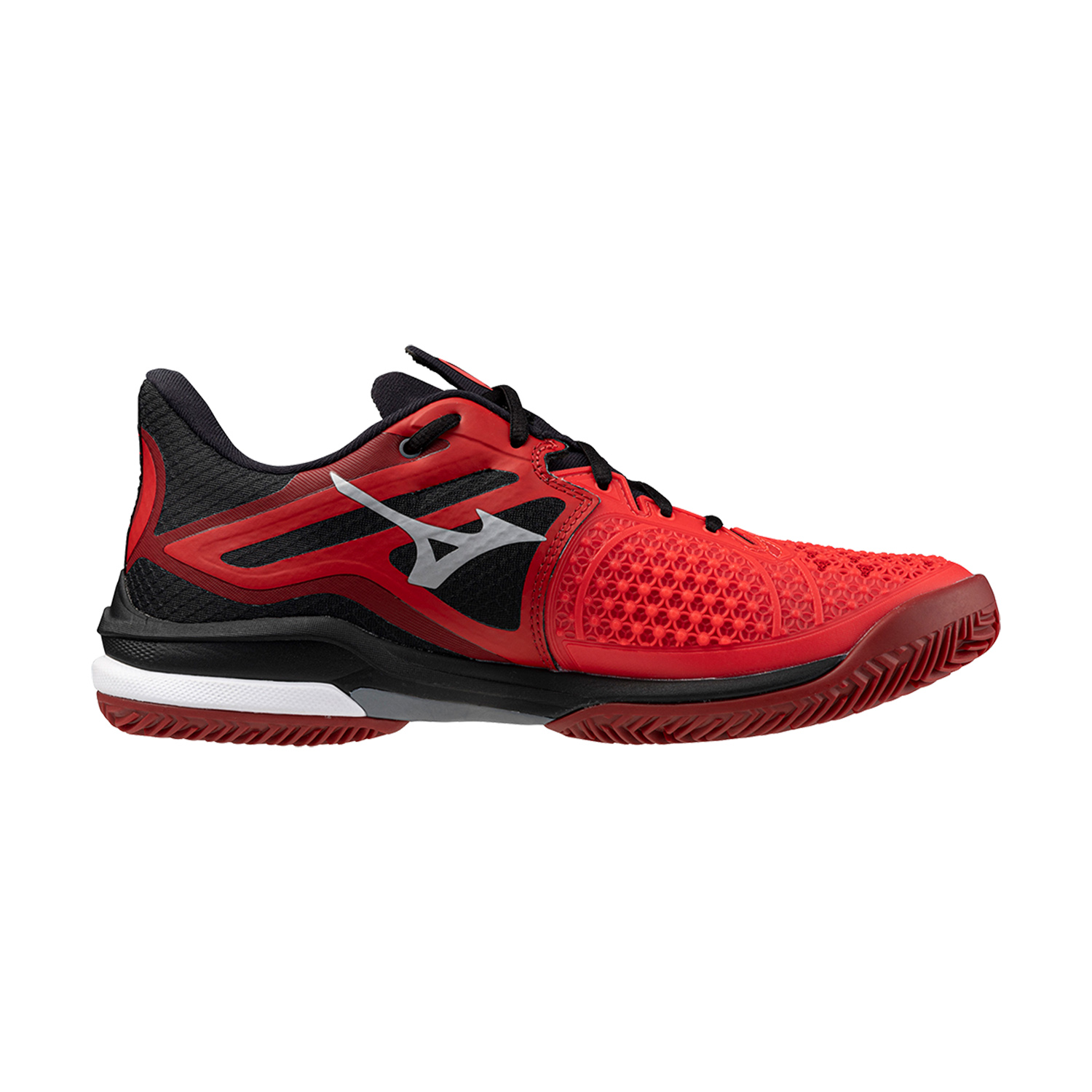 Mizuno Wave Exceed Tour 6 Clay - Radiant Red/White/Black