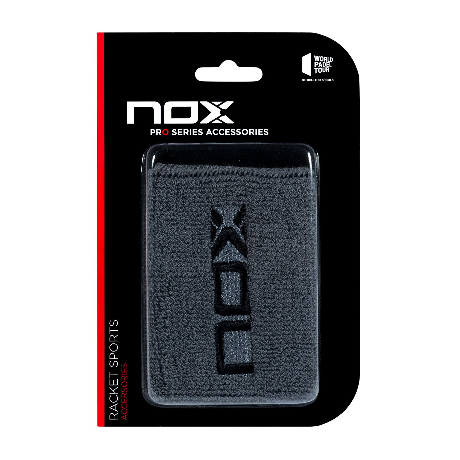 NOX Pro Muñequeras - Gris/Negro