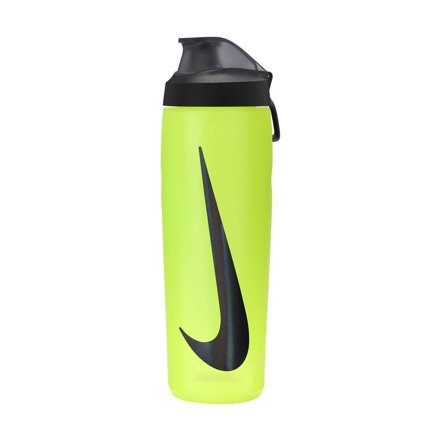 Nike Refuel Locking Water Bottle - Volt/Black/Black Iridescent