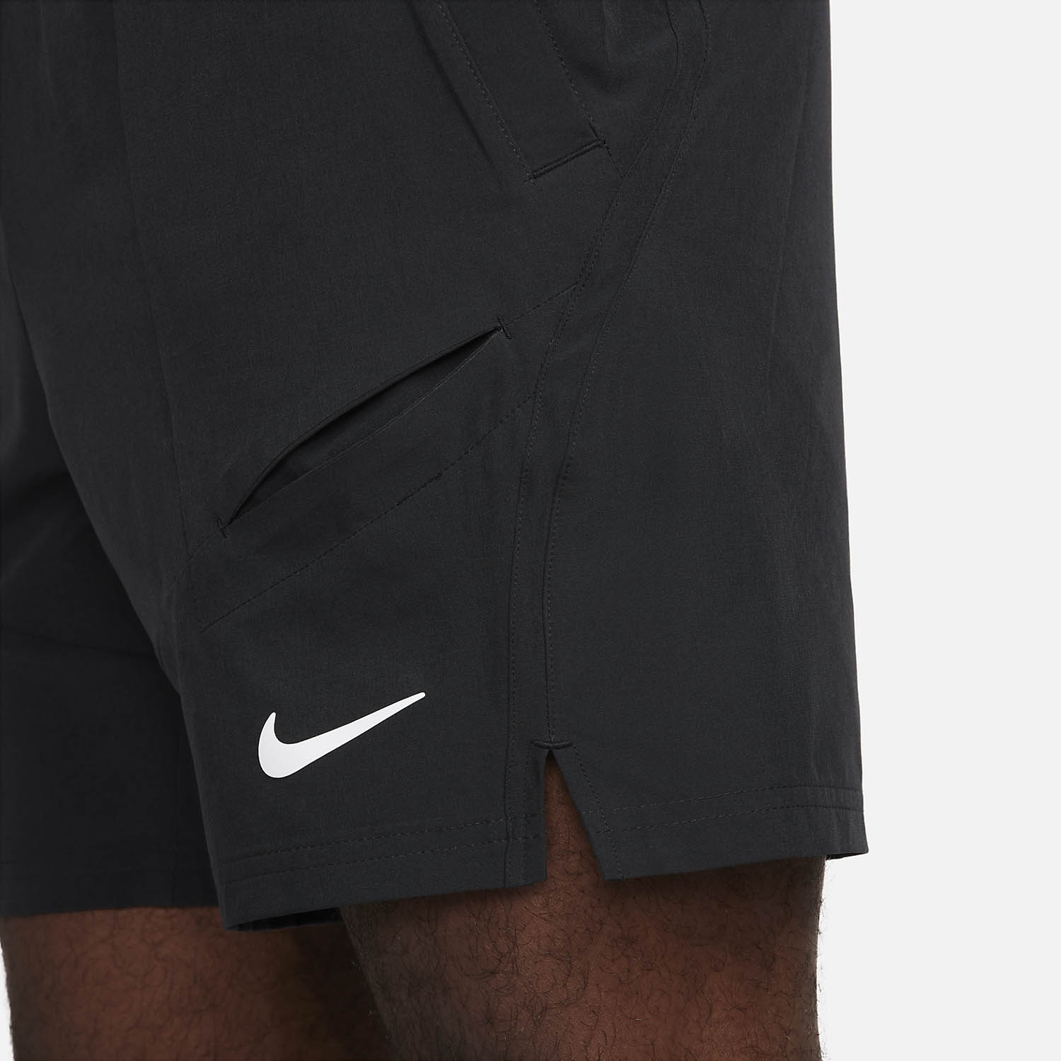 Nike Court Advantage 7in Shorts - Black/White