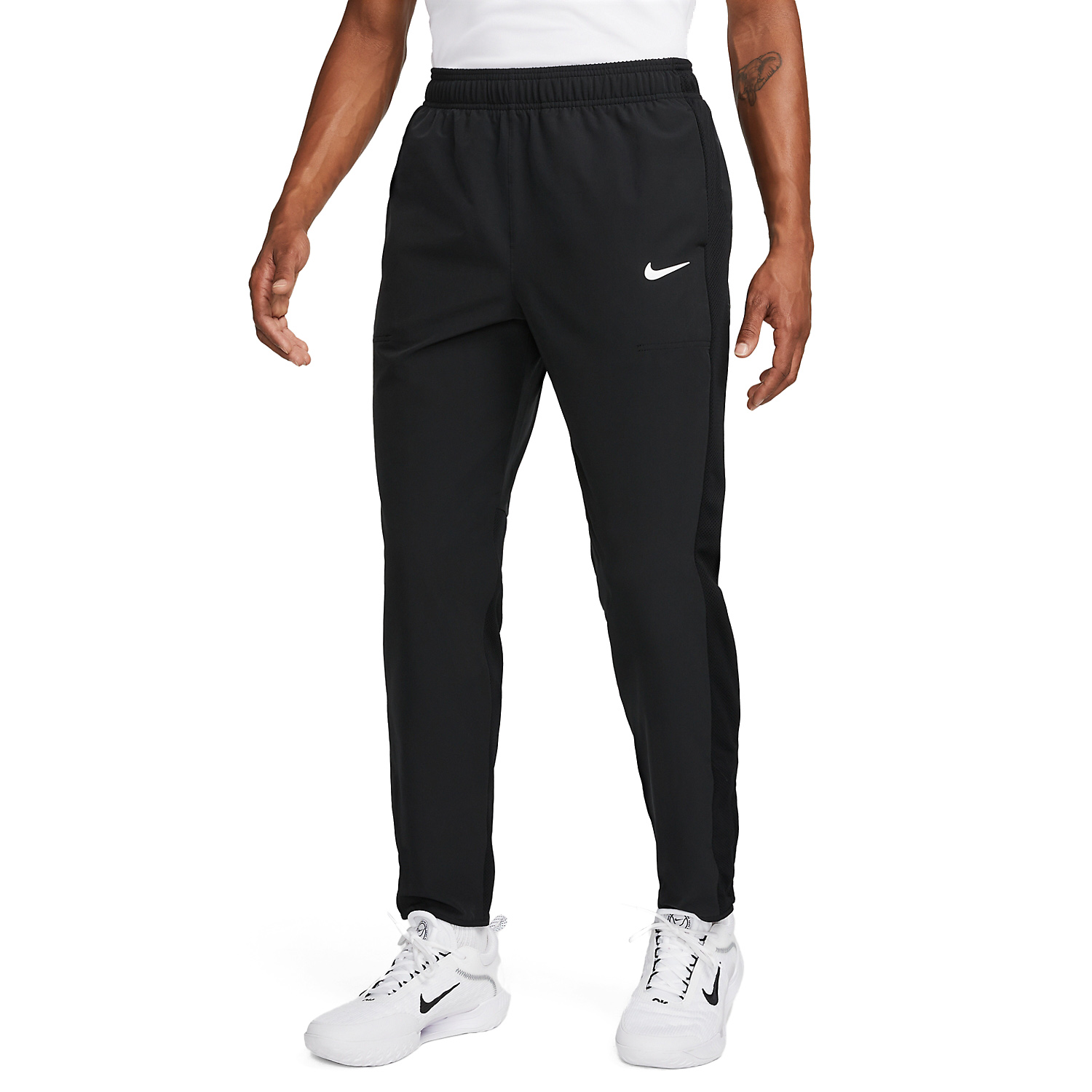 Nike Court Advantage Men's Tennis Pants - Black/White