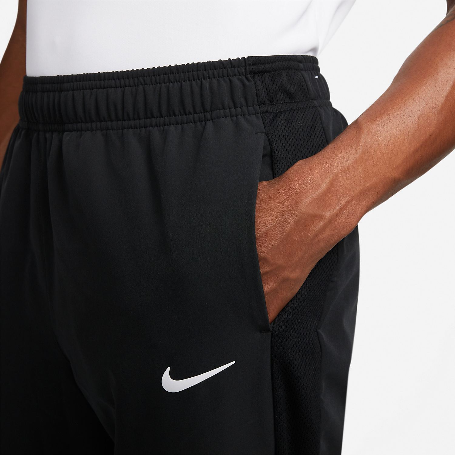 Nike Court Advantage Men's Tennis Pants - Black/White