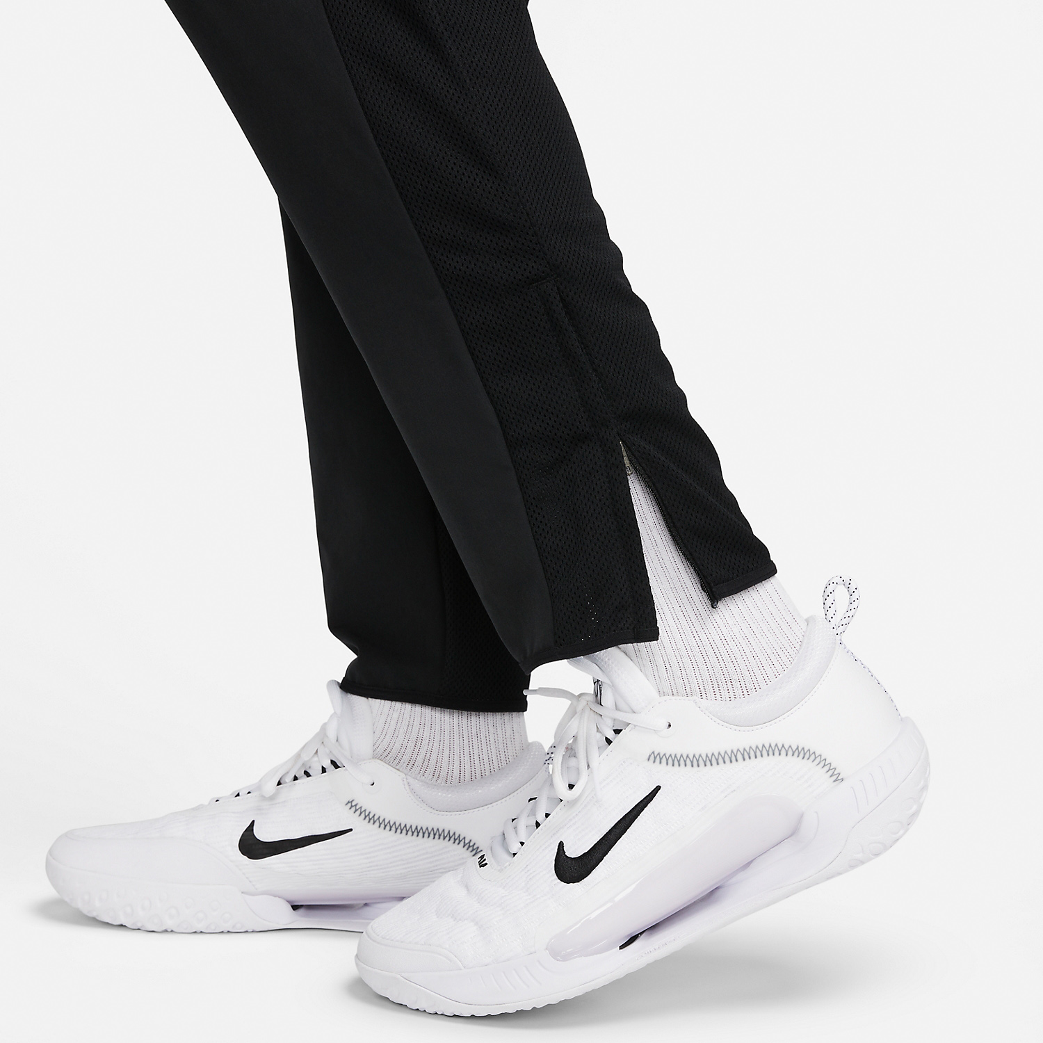 Nike Court Advantage Pantalones - Black/White