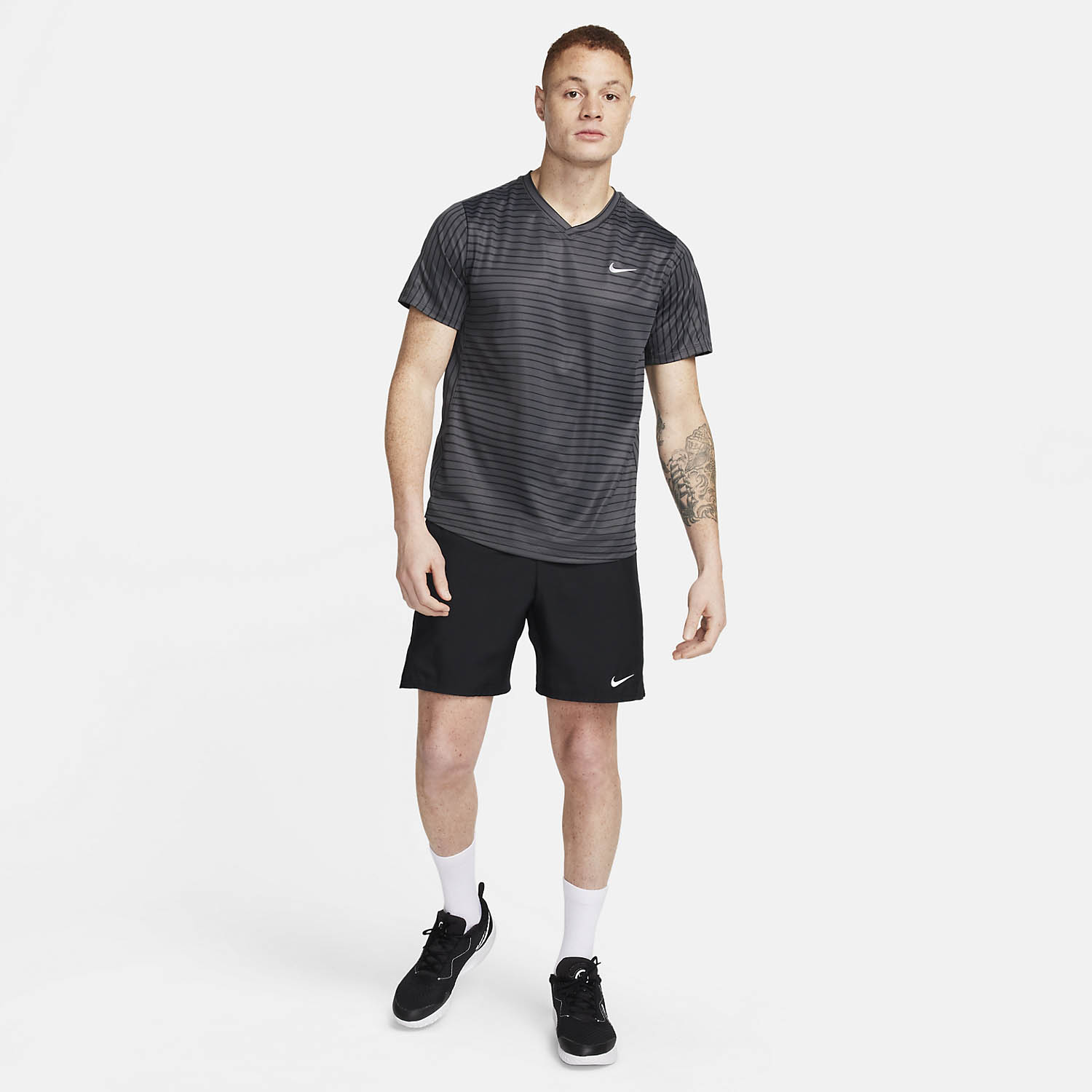 Nike Dri-FIT Victory Novelty T-Shirt - Anthracite/White
