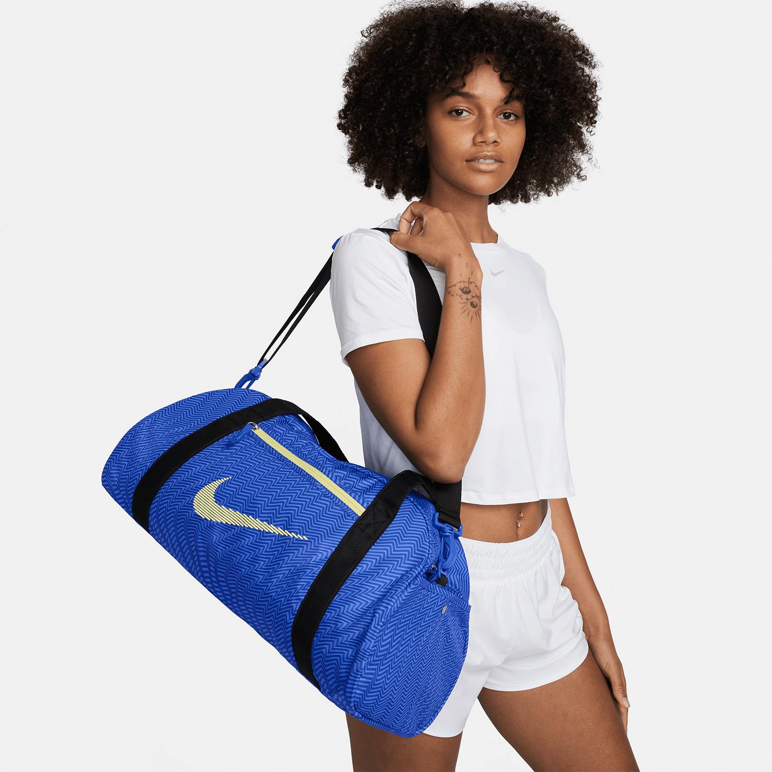 Nike Gym Club Bolso - Hyper Royal/Black/Light Laser Orange