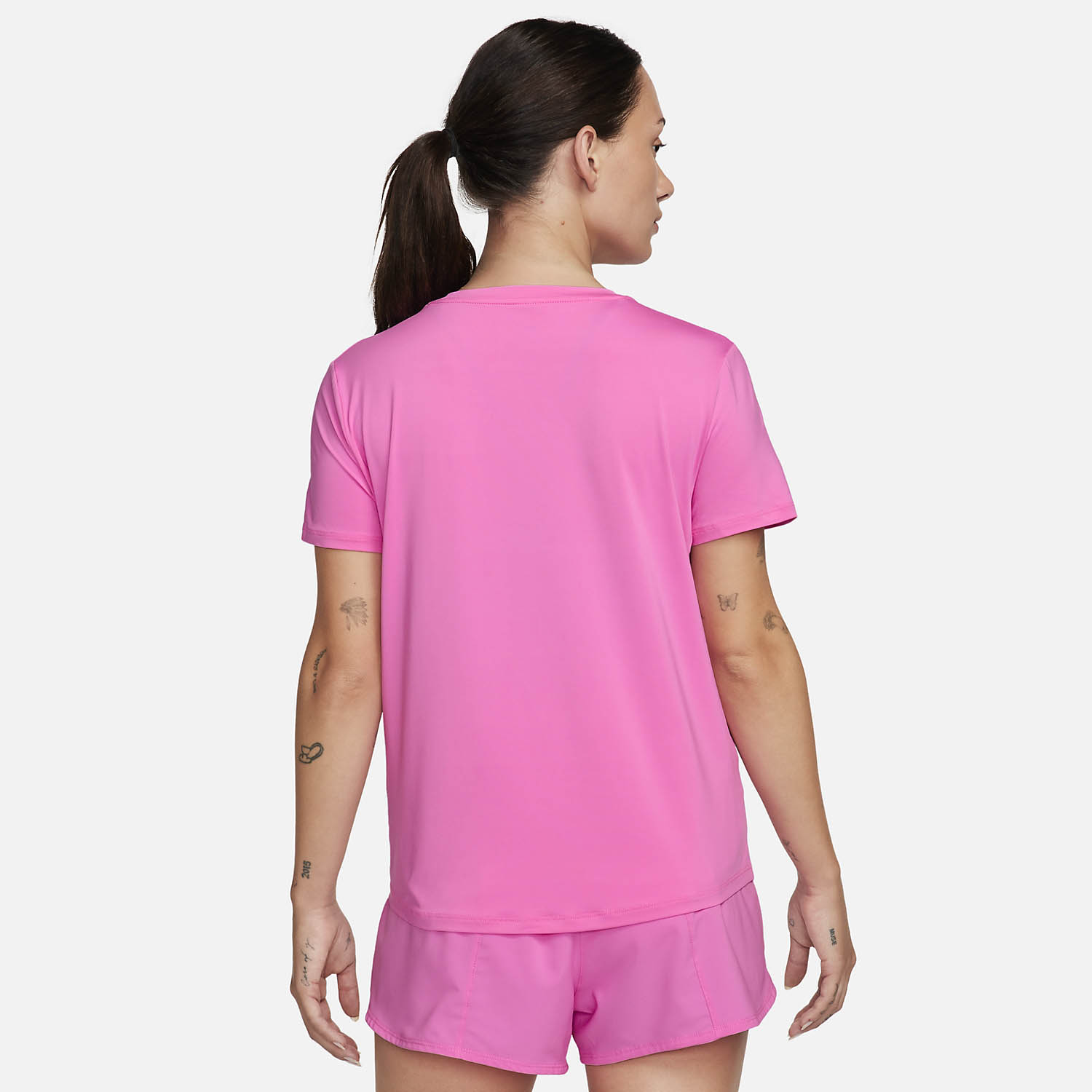 Nike One Classic Camiseta - Playful Pink/Black