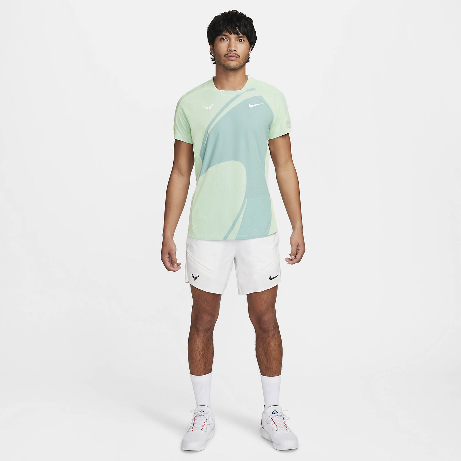 Nike Rafa Dri-FIT ADV Maglietta - Light Photo Blue/White