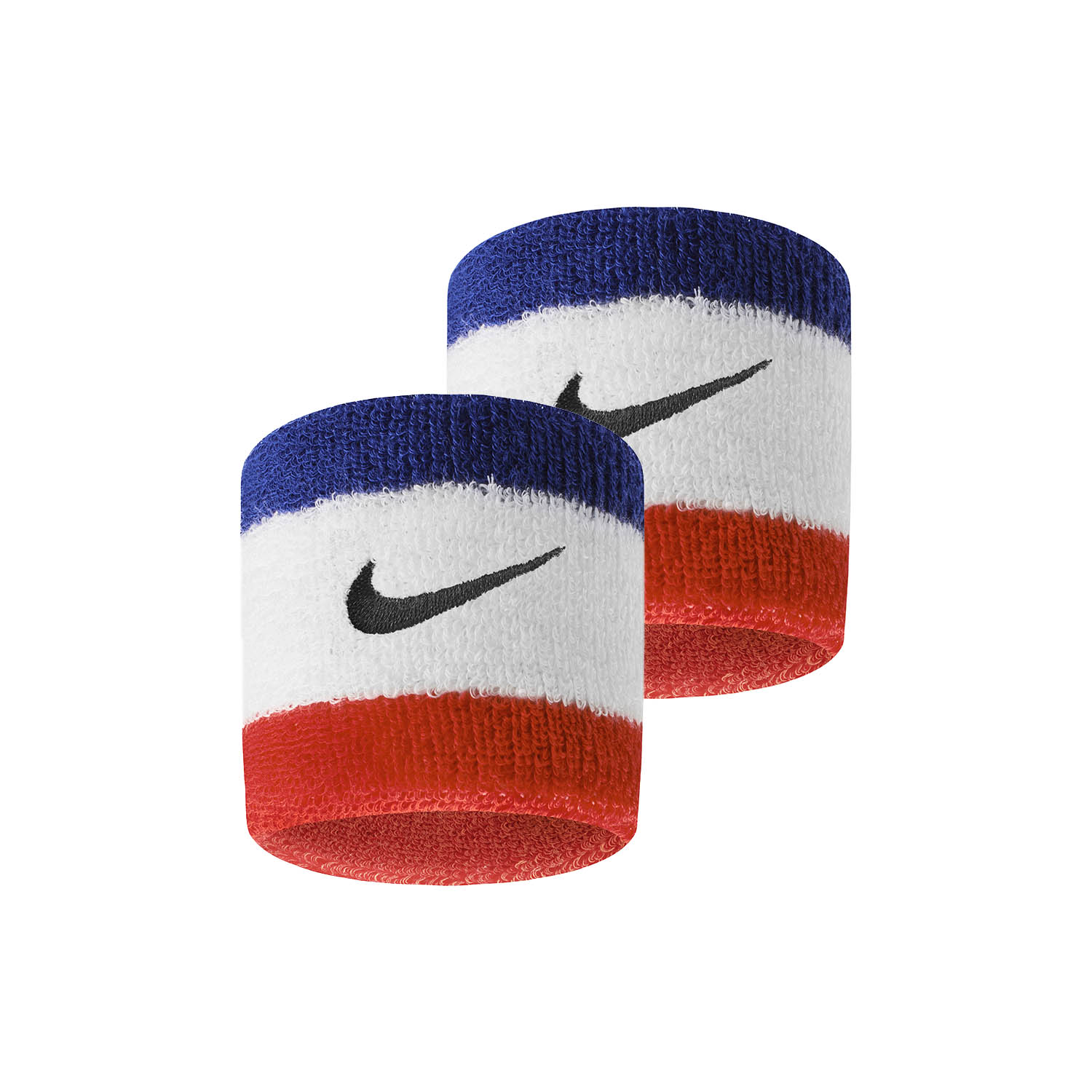 Nike Swoosh Small Wristbands - Habanero Red/Black