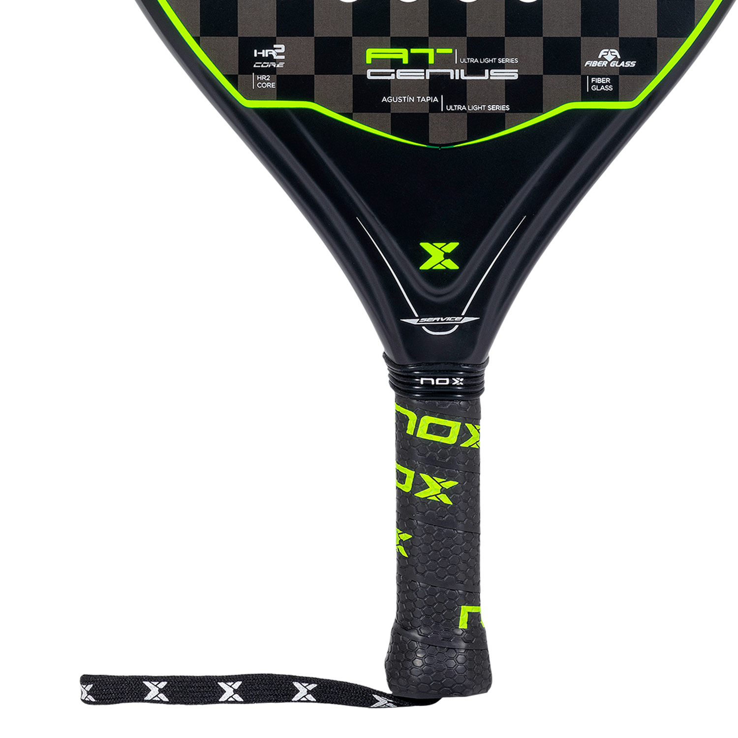 NOX AT10 Genius Ultra Light Padel Racket - Black/Green