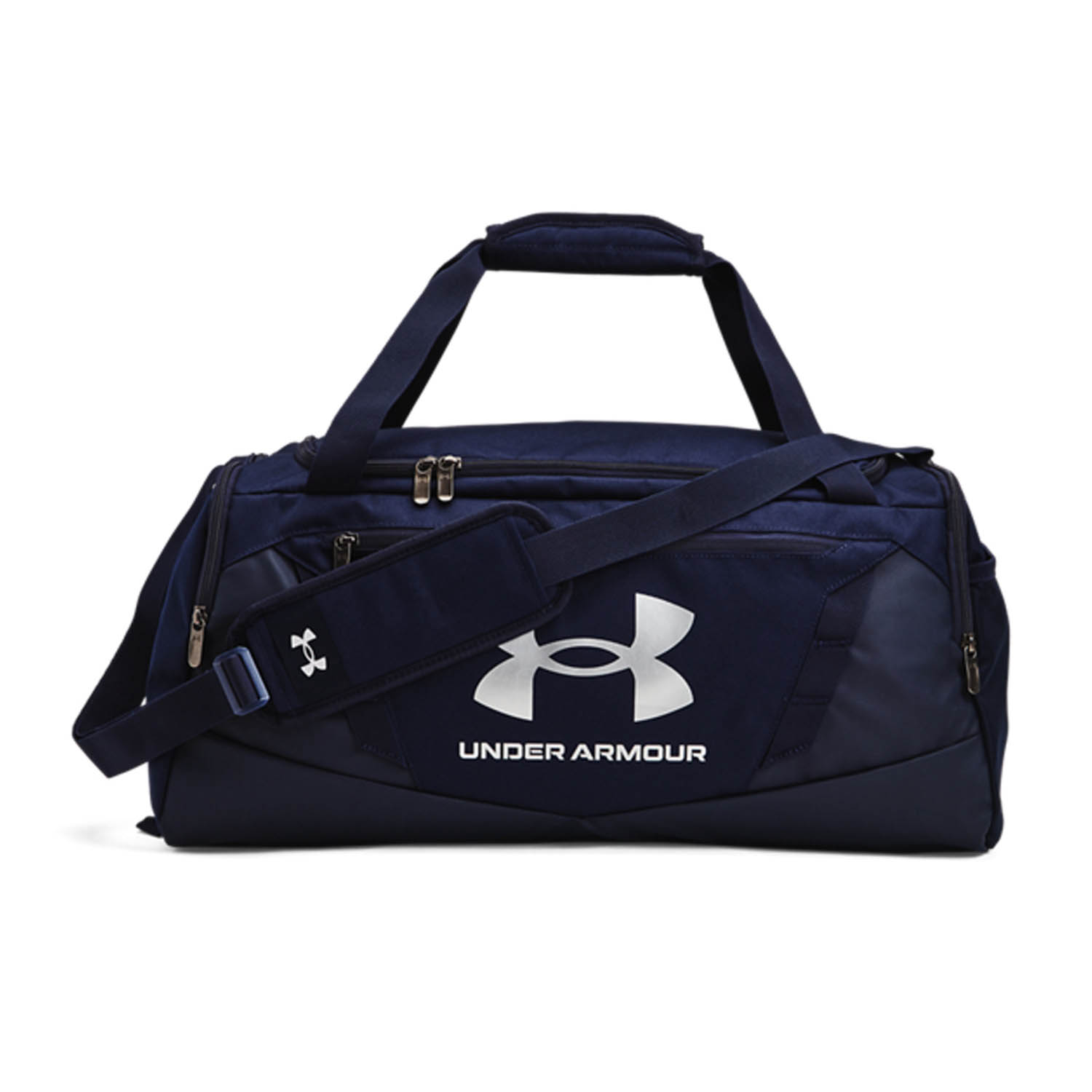 Under Armour Undeniable 5.0 Small Duffle - Midnight Navy/Metallic Silver