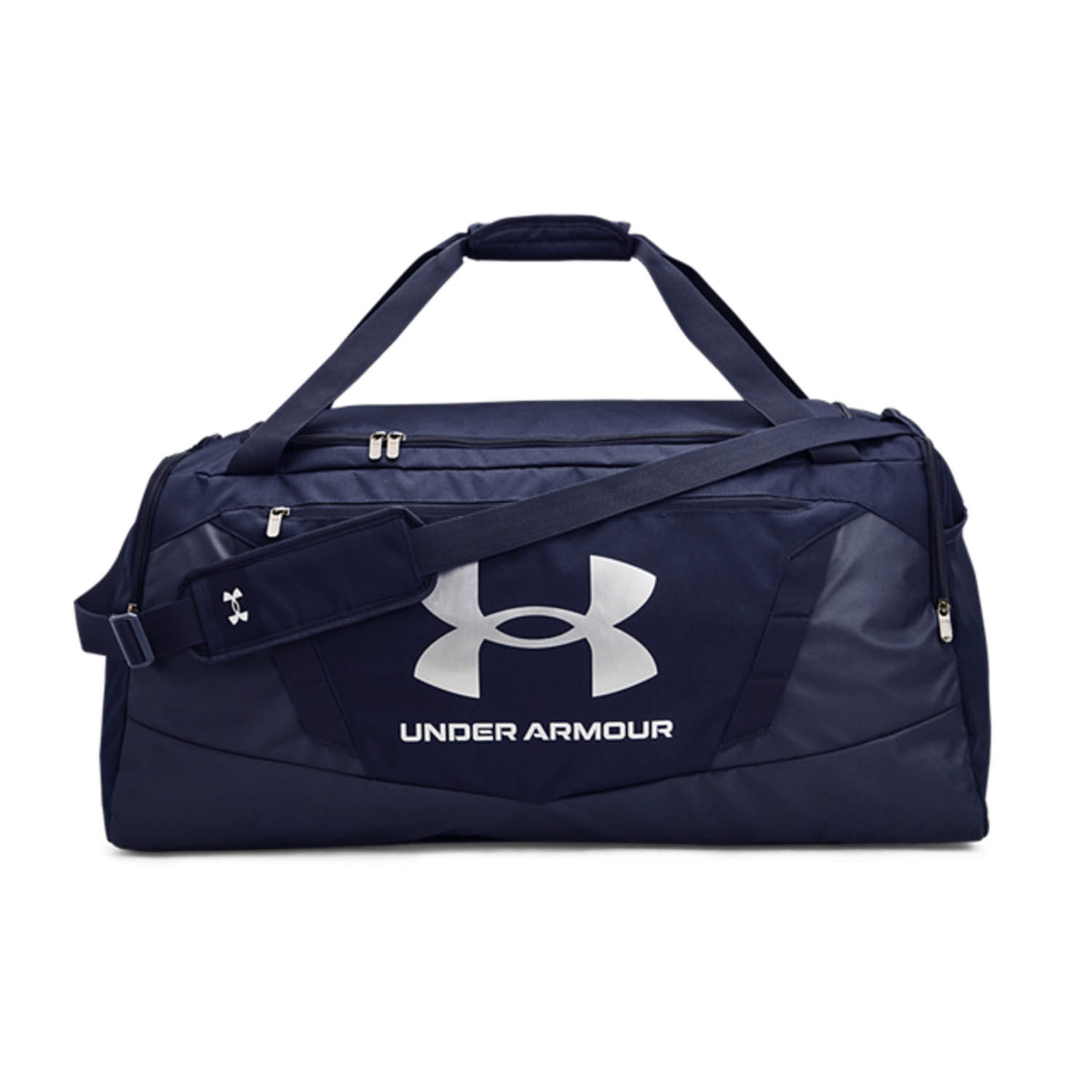 Under Armour Undeniable 5.0 Borsone Grande - Midnight Navy/Metallic Silver