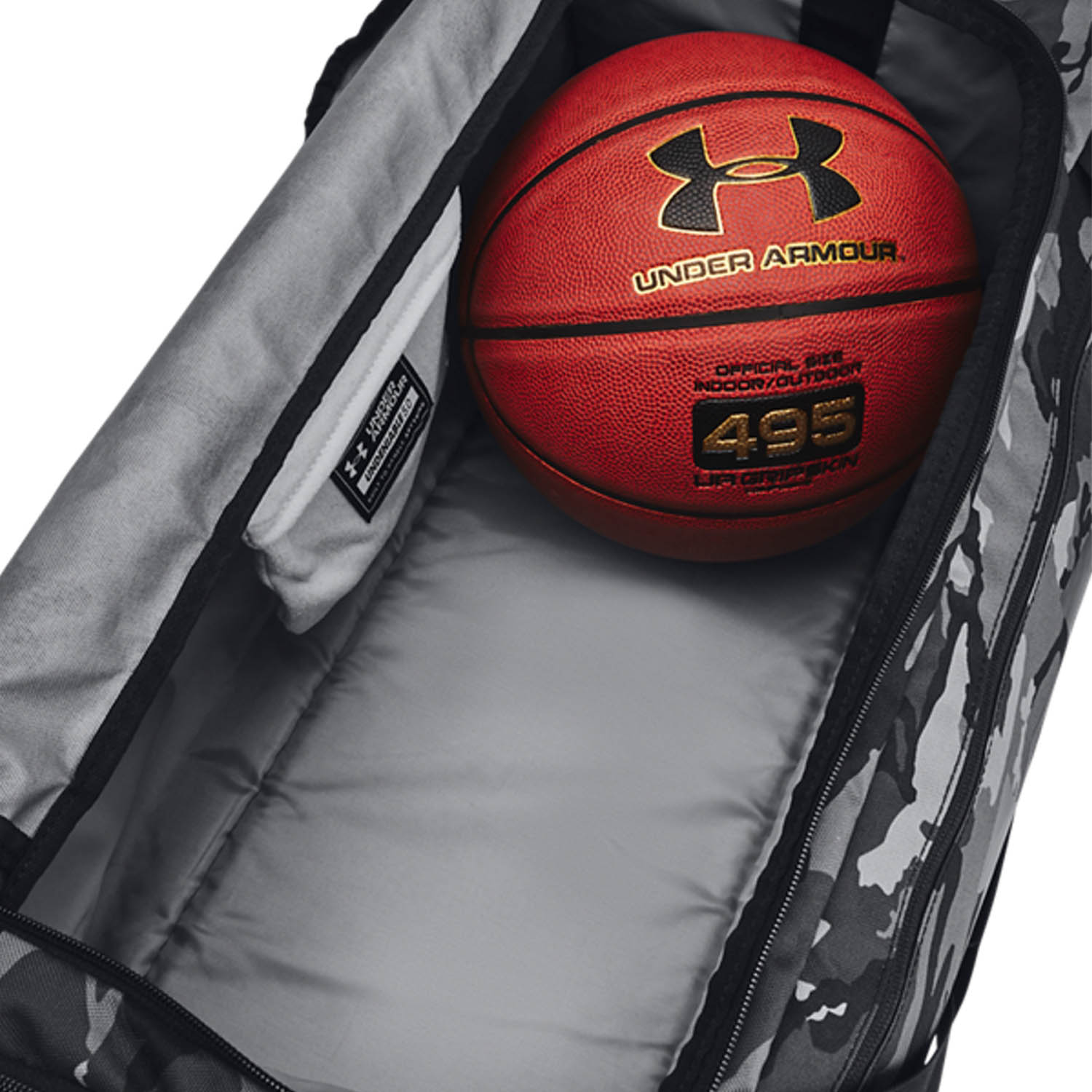 Under Armour Undeniable 5.0 Medium Duffle - Black/Metallic Black