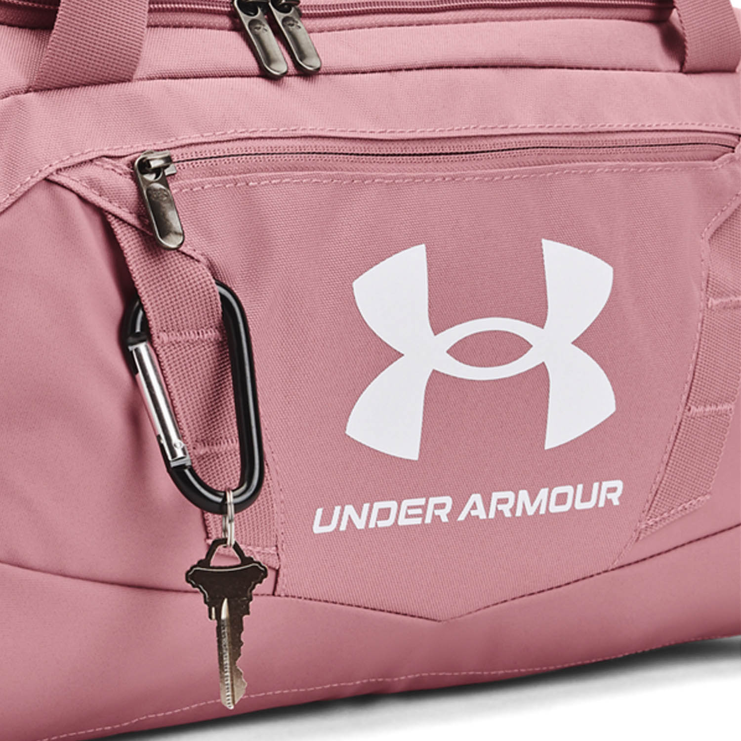 Under Armour Undeniable Training Mini Duffle Bag Pink Elixir