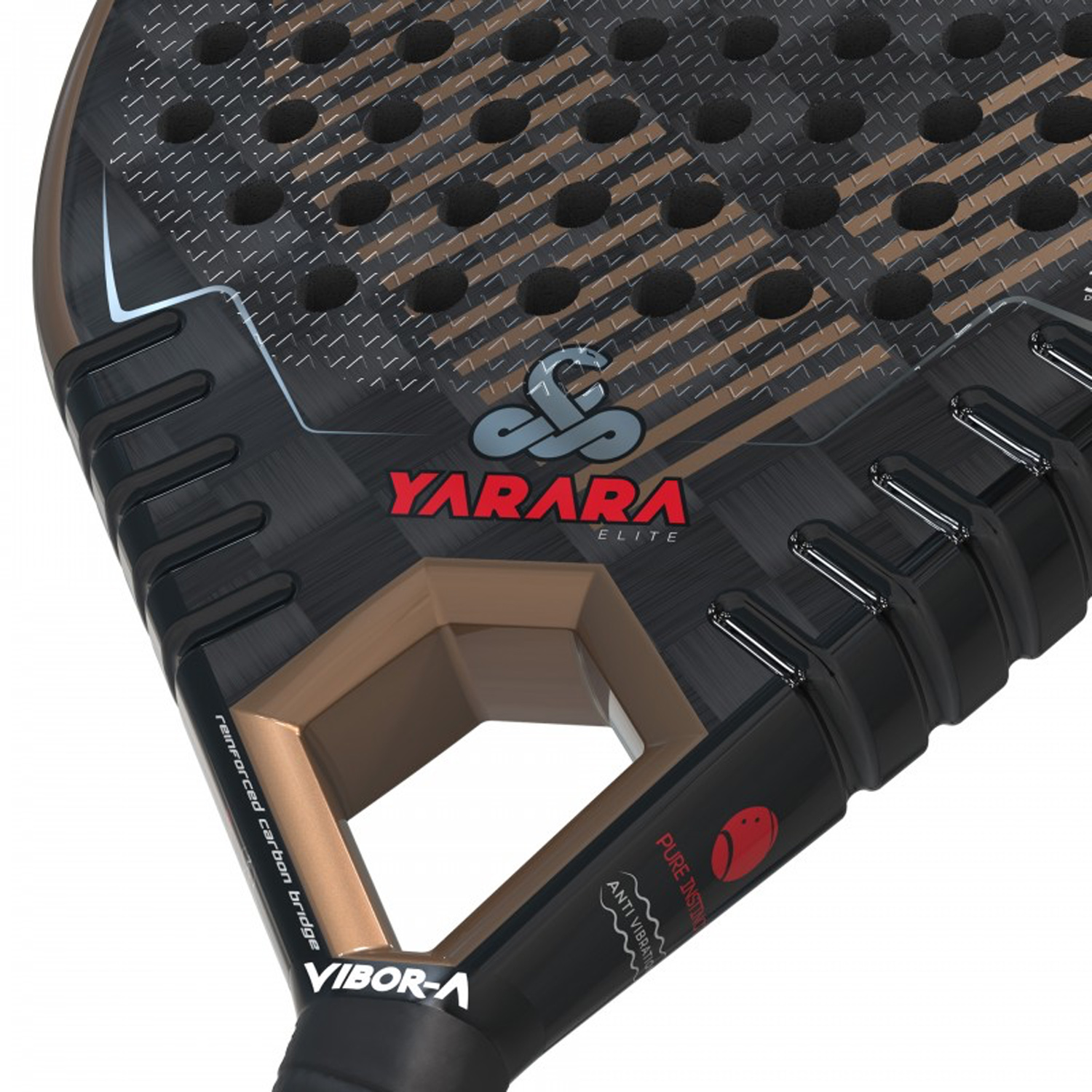 Vibor-A Yarara Elite 24K Padel - Black