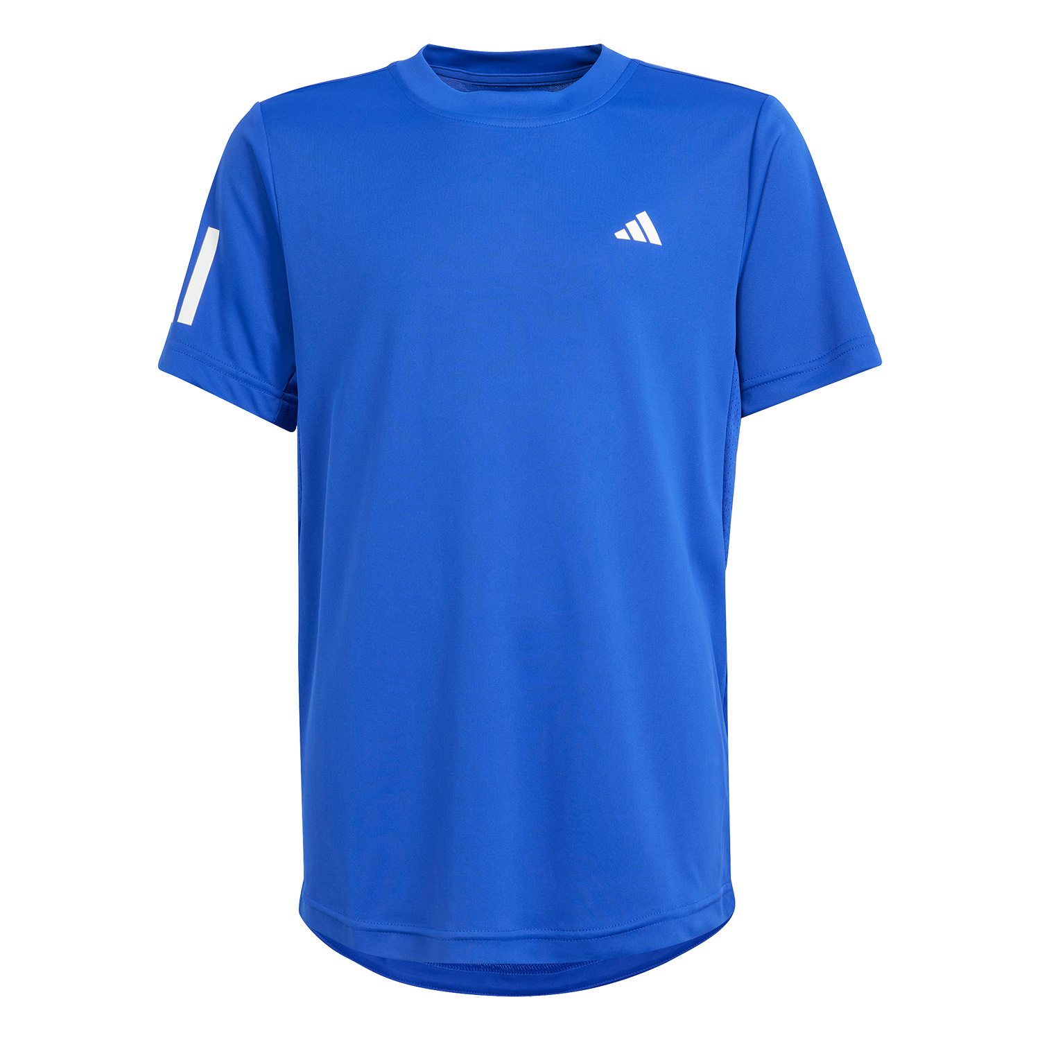 adidas Club 3 Stripes T-Shirt Boy - Semi Lucid Blue