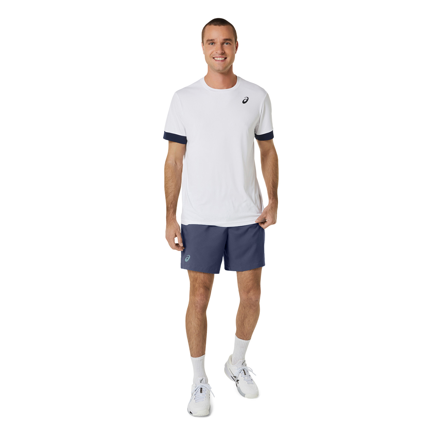 Asics Court 7in Shorts - Thunder Blue