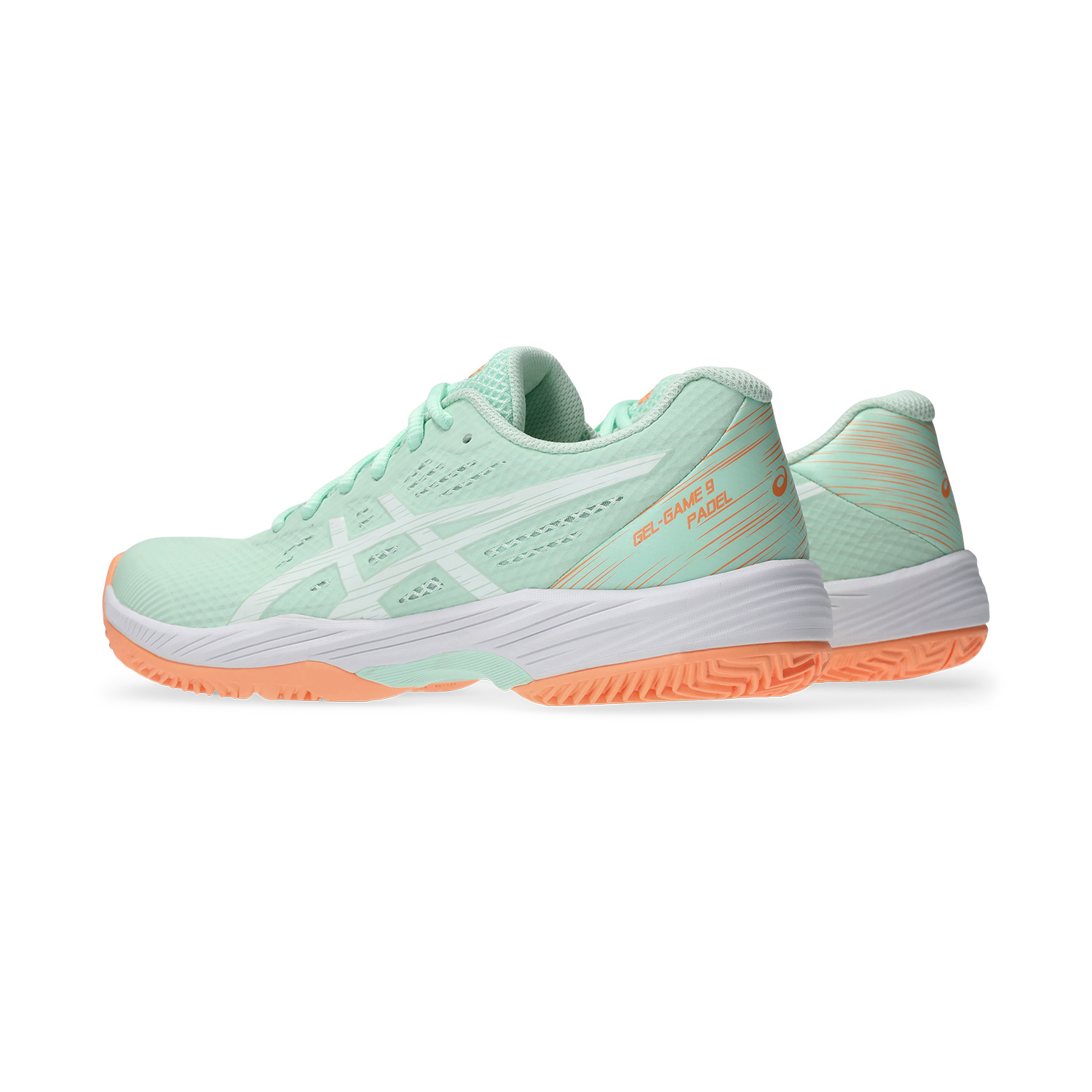 Asics Gel Game 9 Padel - Mint Tint/White