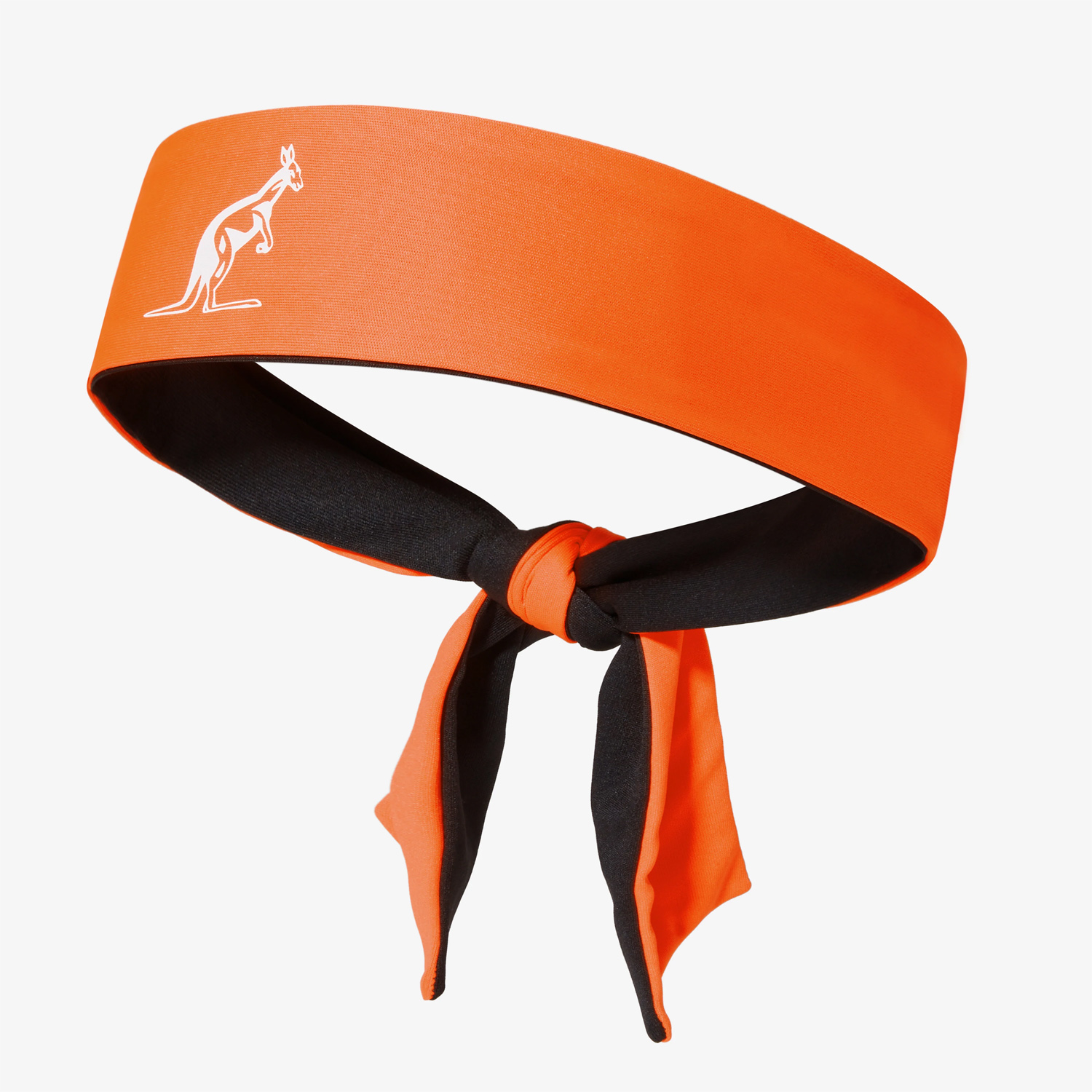 Australian Ace Print Headband - Arancio Acceso