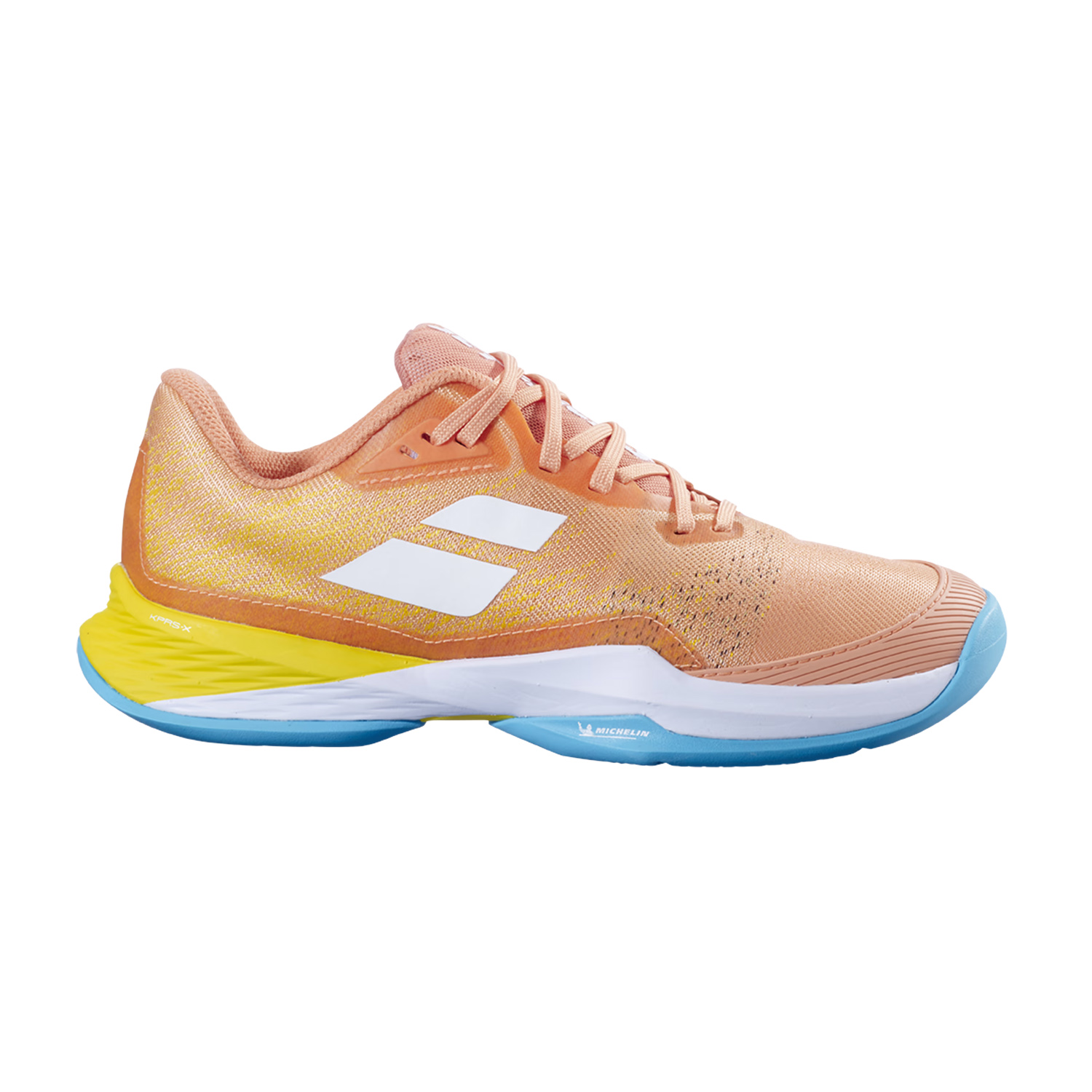 Babolat Jet Mach 3 All Court Junior - Coral/Gold Fusion