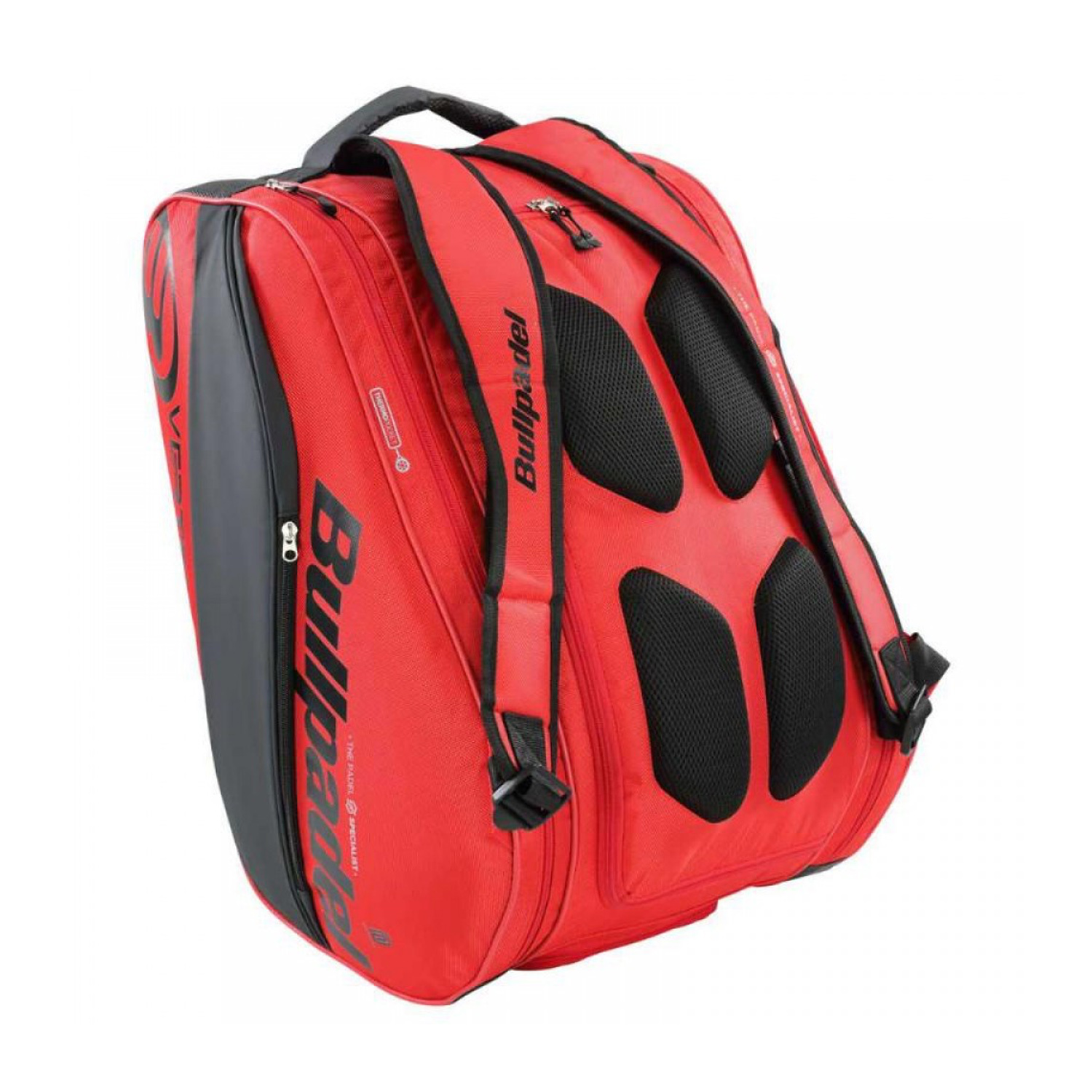 Bolso Paletero Bullpadel Vertex - Negro/Rojo — Hector Tenis