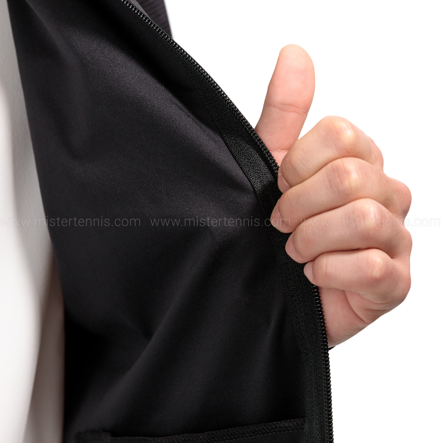Dunlop Practice Men's Tennis Jacket - Black